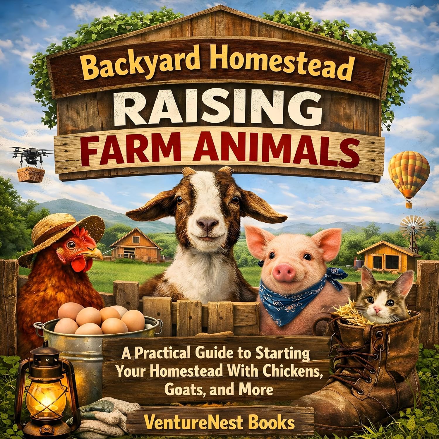 capítulo por capítulo baixar Backyard Homestead Raising Farm Animals: A Practical Guide to Starting Your Homestead with Chickens, Goats, and More