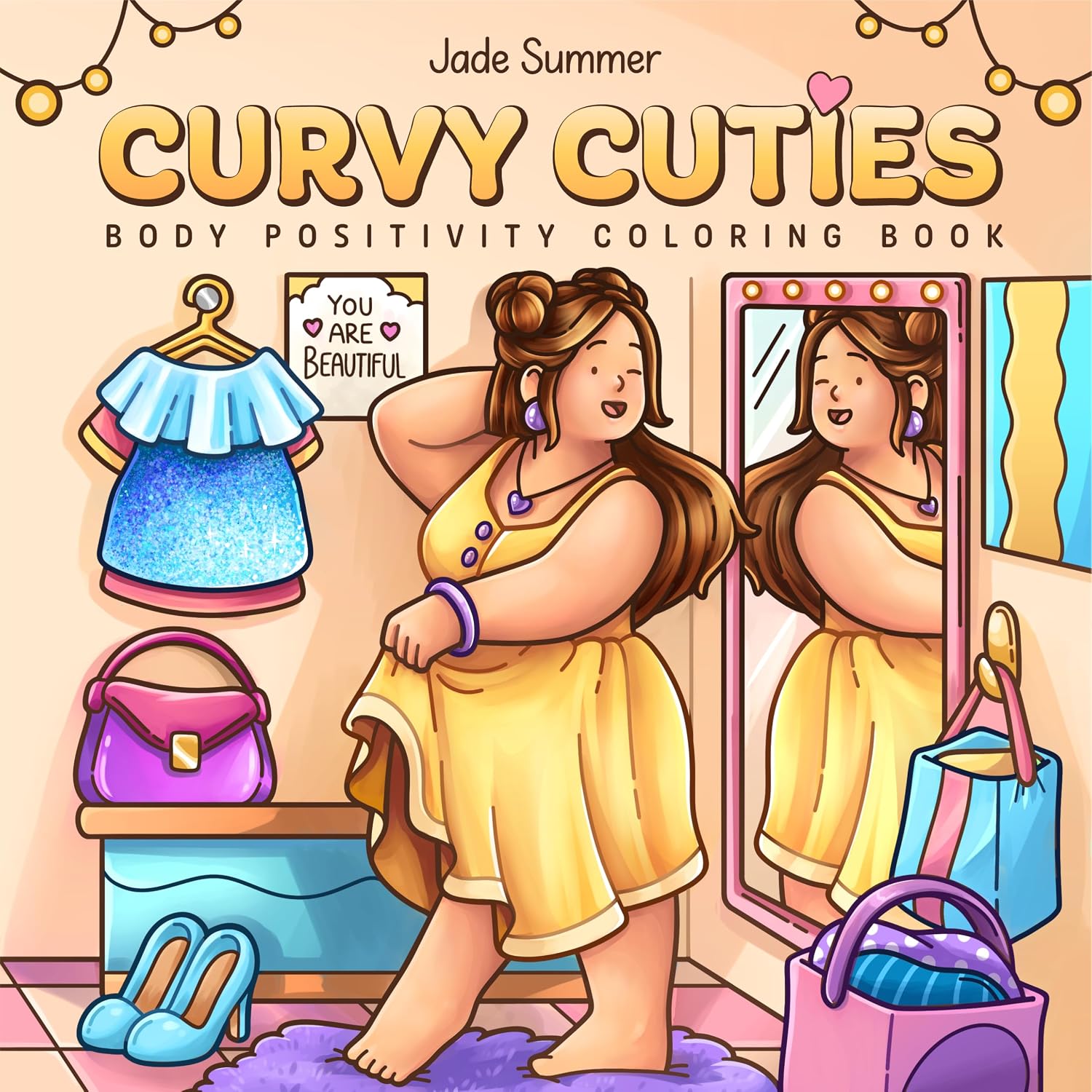 capítulo por capítulo baixar Curvy Cuties: A Body Positivity Coloring Book for Women and Teen Girls with Cozy Moments of Self-Love, Confidence, Self-Care, and Relaxation