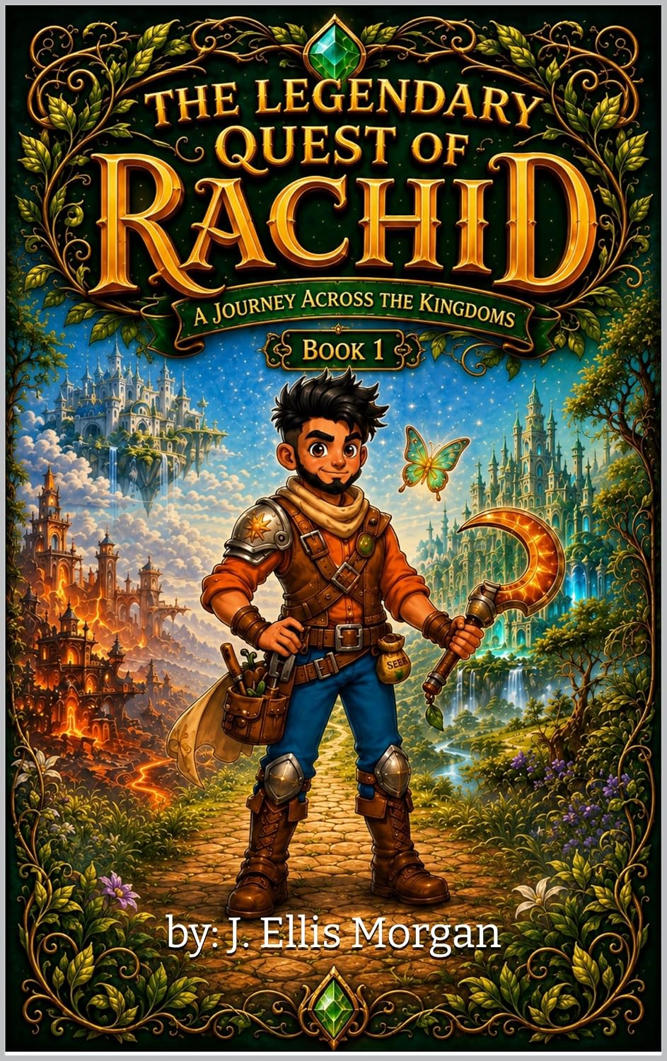ler totalmente The Legendary Quest of Rachid: A Journey Across the Kingdoms (English Edition)