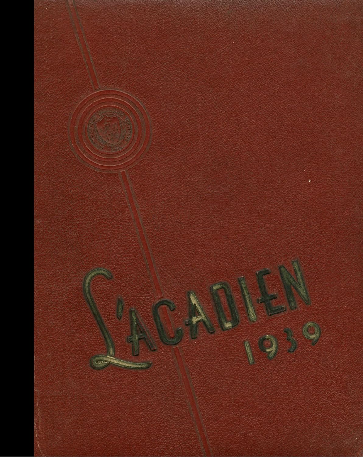 (Reprint) 1939 Yearbook: University of Southwestern Louisiana, Lafayette, Louisiana baixar o livro de graça