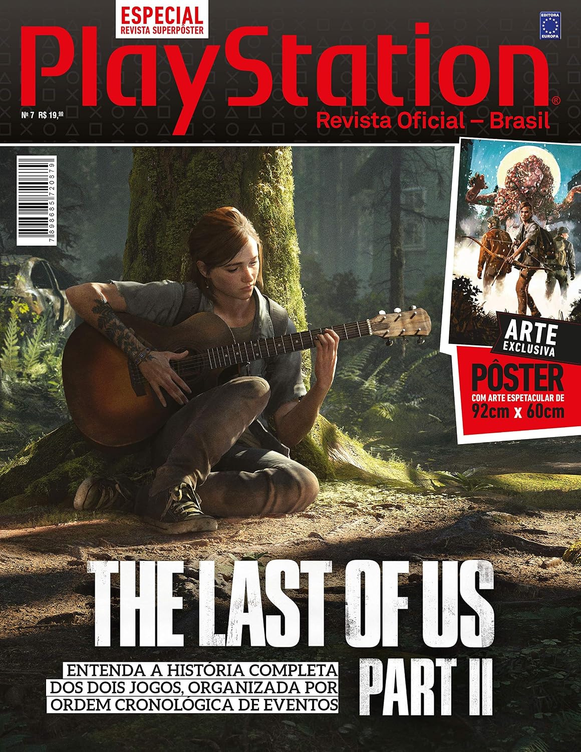 capítulo por capítulo baixar The Last Of Us Part II Arte Exclusiva - Superpôster PlayStation