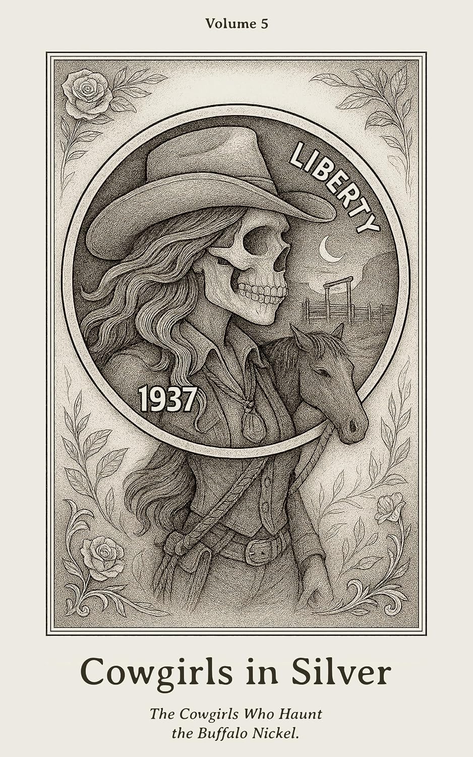 ler totalmente Cowgirls in Silver: Ghosts of Cowgirls and the Trails They Never Left Behind. (Nickel Souls - Engraved Lives from the Forgotten West. A Skull-Carved Tribute... on Buffalo Nickels Book 6) (English Edition)