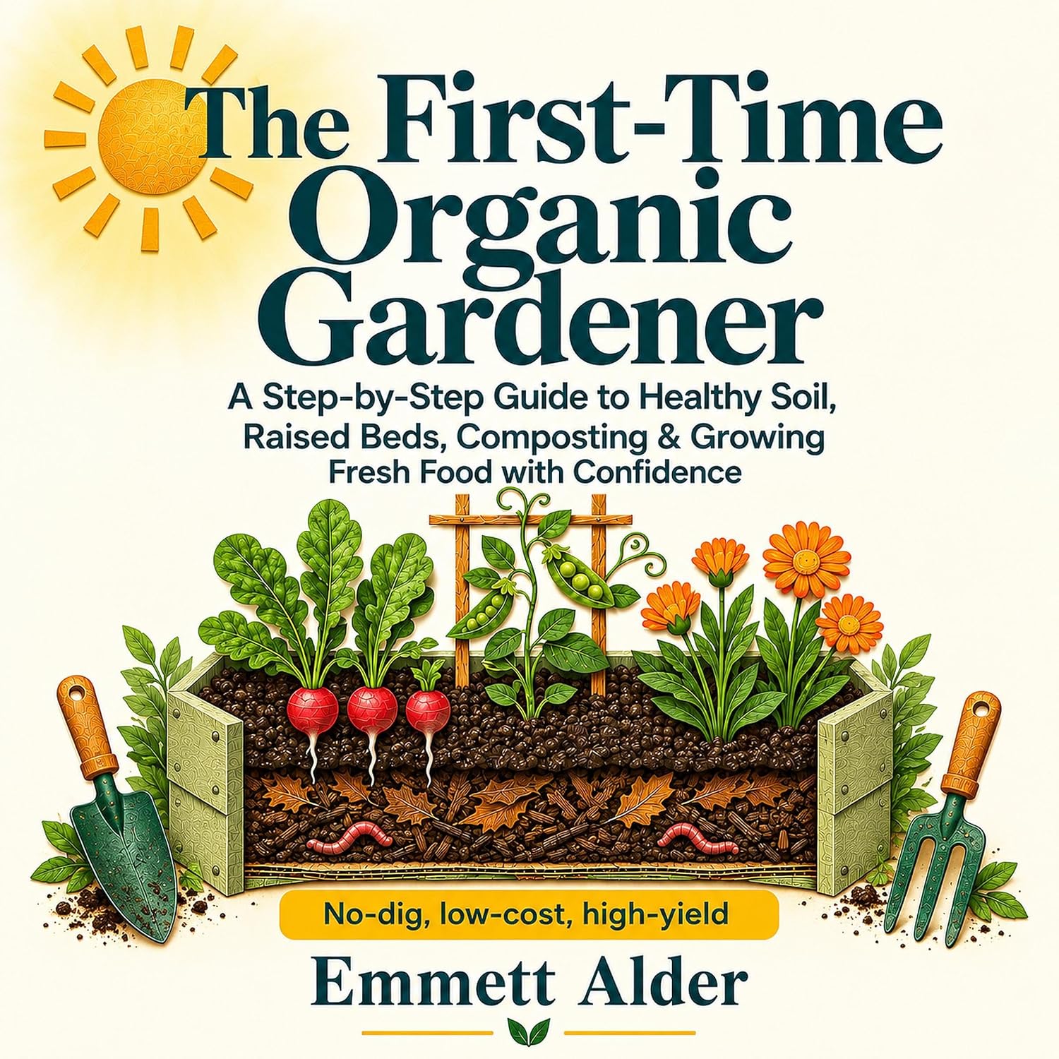 capítulo por capítulo baixar The First-Time Organic Gardener: A Step-by-Step Guide to Healthy Soil, Raised Beds, Composting & Growing Fresh Food with Confidence