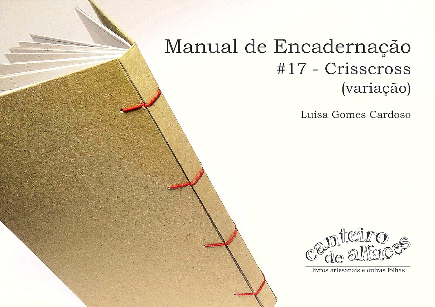 Manual de Encadernação: #17 - Crisscross (variação)