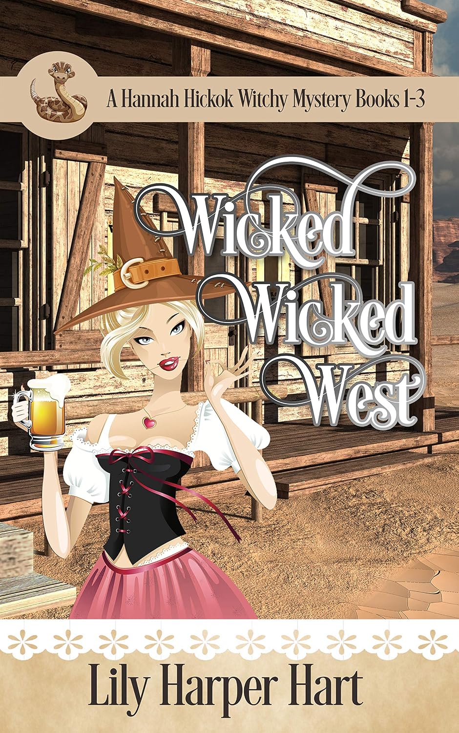 Wicked Wicked West: A Hannah Hickok Witchy Mystery Books 1-3 (English Edition) baixar livro de graça
