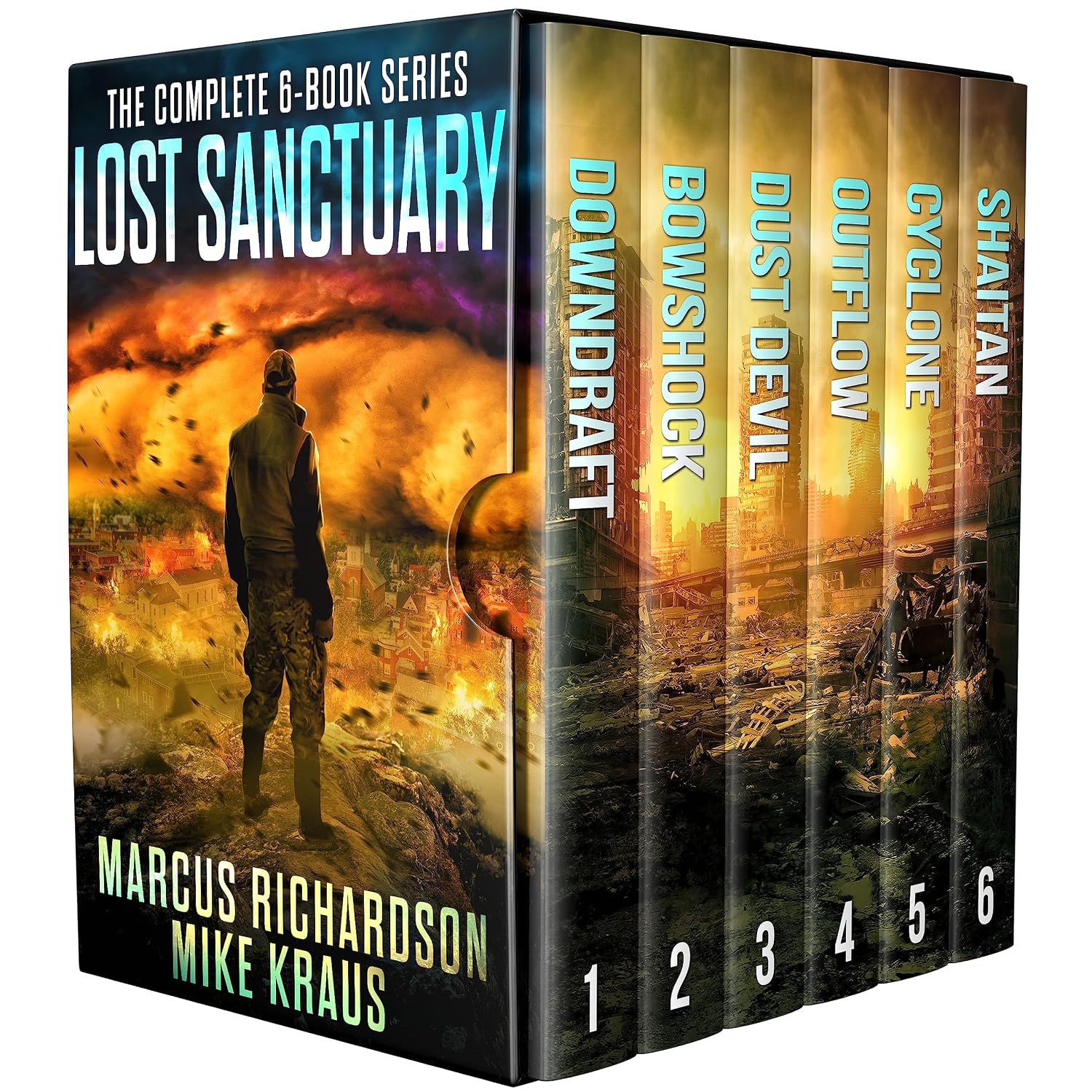 ler totalmente Lost Sanctuary: The Complete 6-Book Series: (A Thrilling Post-Apocalyptic Story) (English Edition)