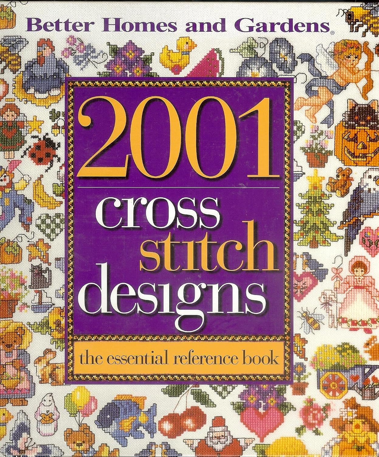 ler totalmente 2001 Cross-Stitch Designs: The Essential Reference Book