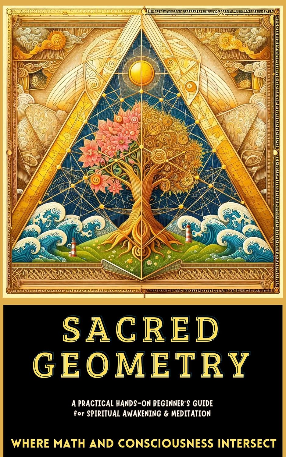 ler totalmente Sacred Geometry A Practical Hands-On Beginner’s Guide for Spiritual Awakening and Meditation: Where Math and Consciousness INTERSECT (Sacred Geometry Intersections Series Book 3) (English Edition)
