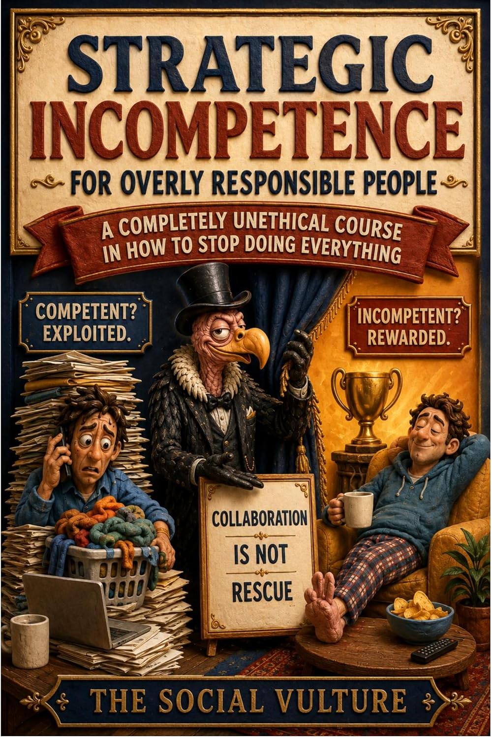 Strategic Incompetence for Overly Responsible People: The Social Vulture (English Edition) baixar livro de graça