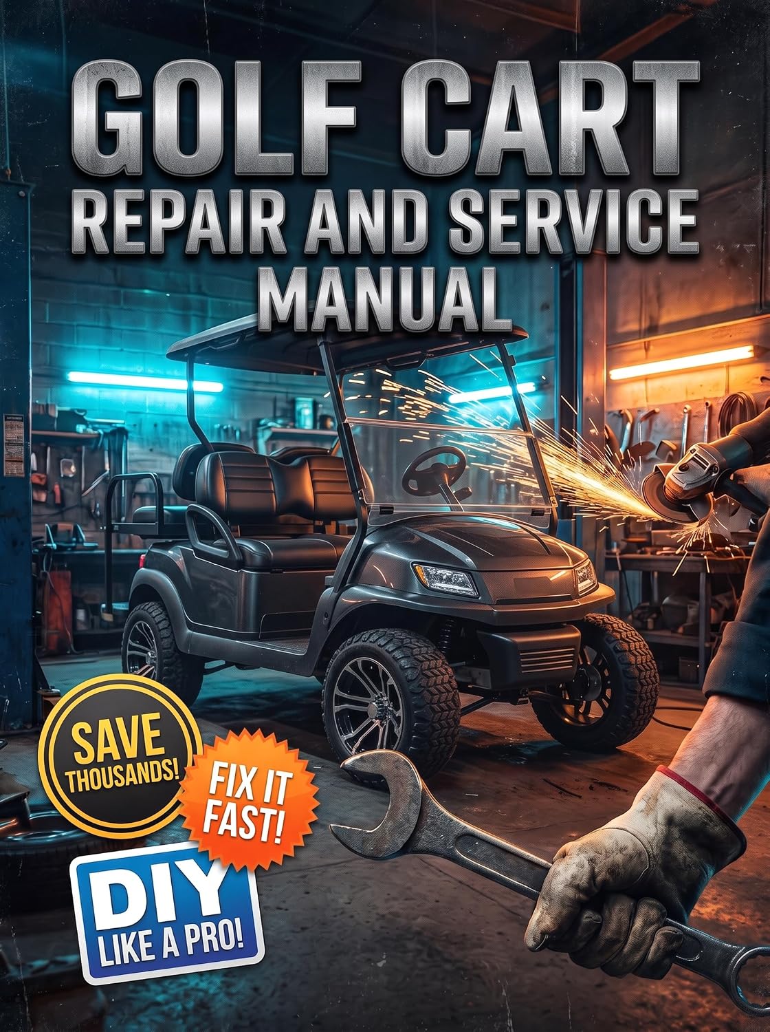 capítulo por capítulo baixar GOLF CART REPAIR AND SERVICE MANUAL: The Complete Illustrated Step-by-Step Guide to Dealership-Level Diagnostics, Routine Maintenance, and Advanced DIY... for Gas and Electric Carts (English Edition)