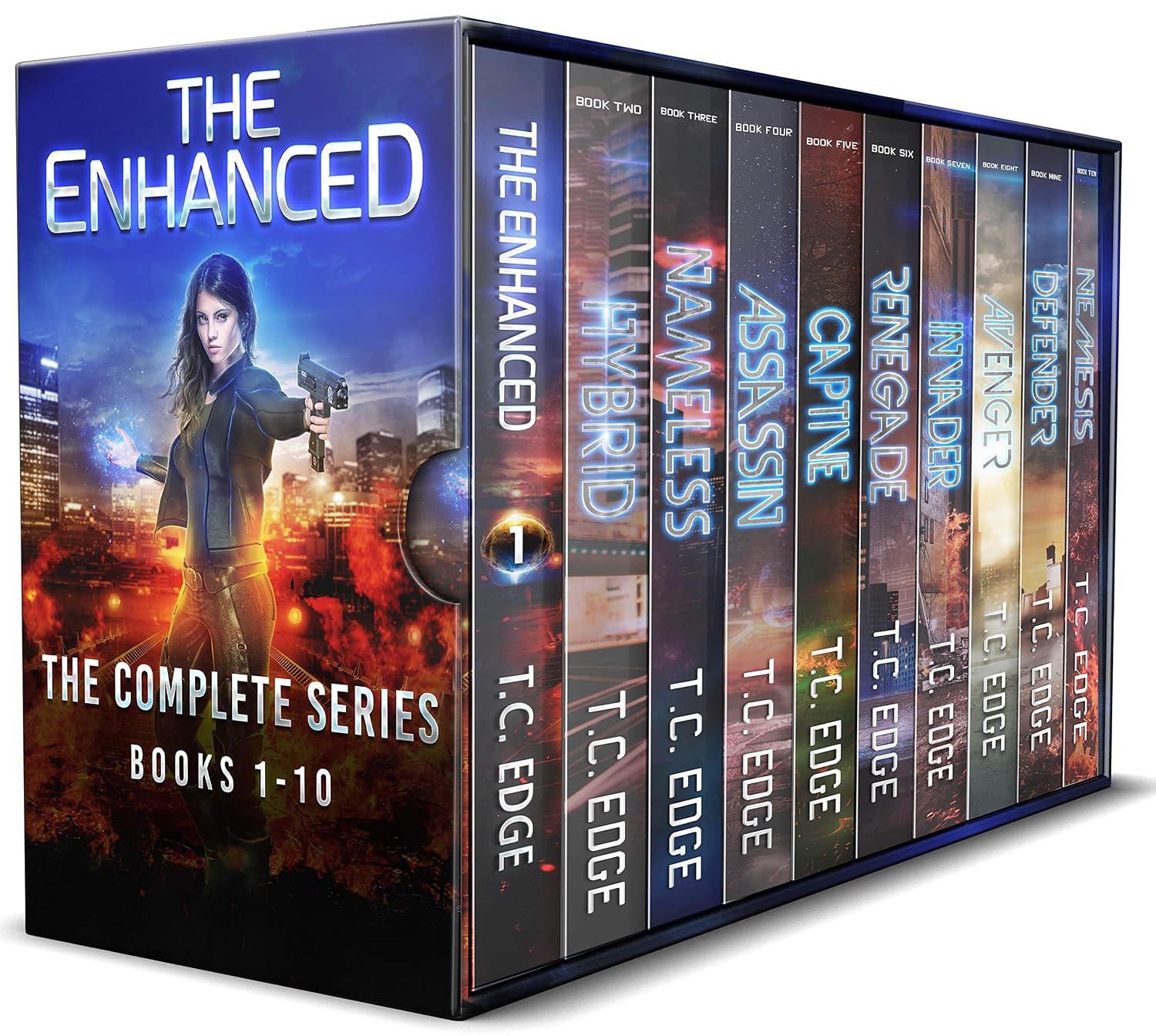 capítulo por capítulo baixar The Enhanced Series Box Set: The Complete Dystopian Series - Books 1-10 (English Edition)