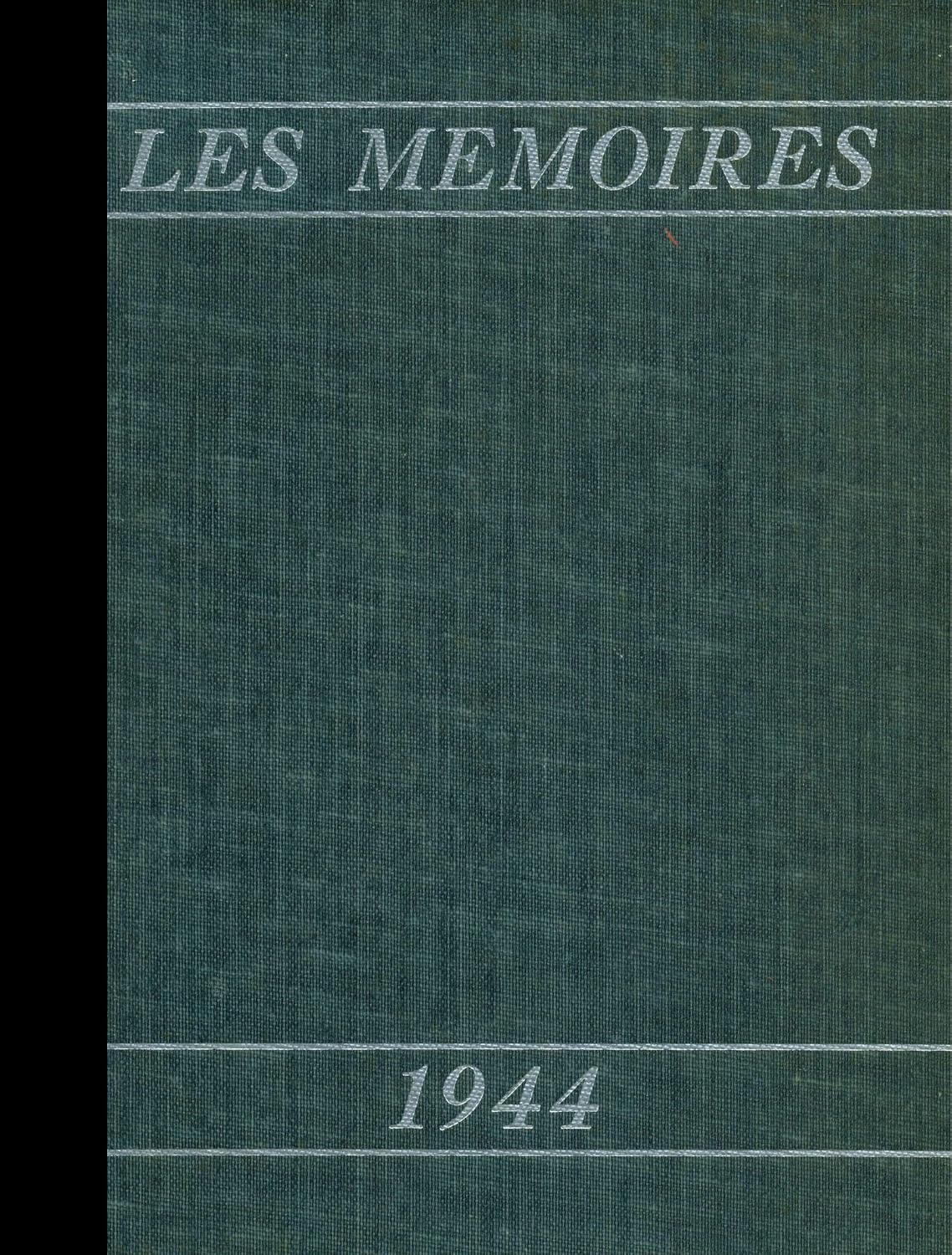 (Reprint) 1944 Yearbook: Manchester High School, Manchester, Pennsylvania
