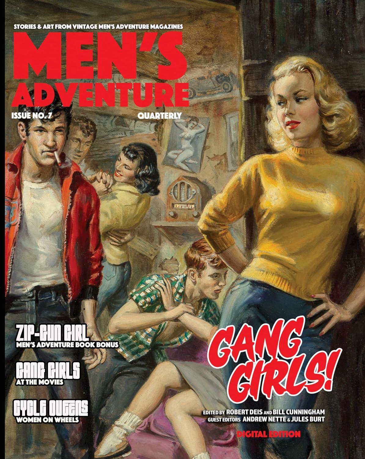 MEN'S ADVENTURE QUARTERLY #7: DIGITAL REPLICA EDITION (The Men's Adventure Quarterly) (English Edition) baixar livro de graça
