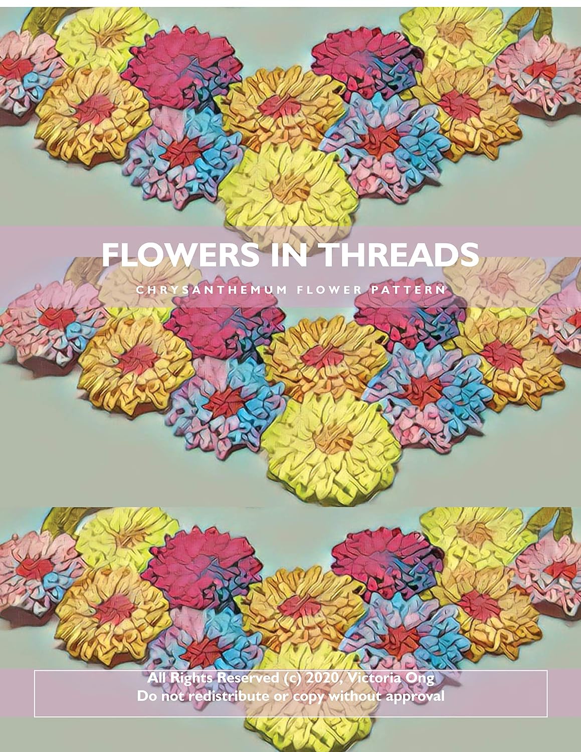 Flowers in Threads: Chrysanthemum Pattern (English Edition) baixar livro de graça
