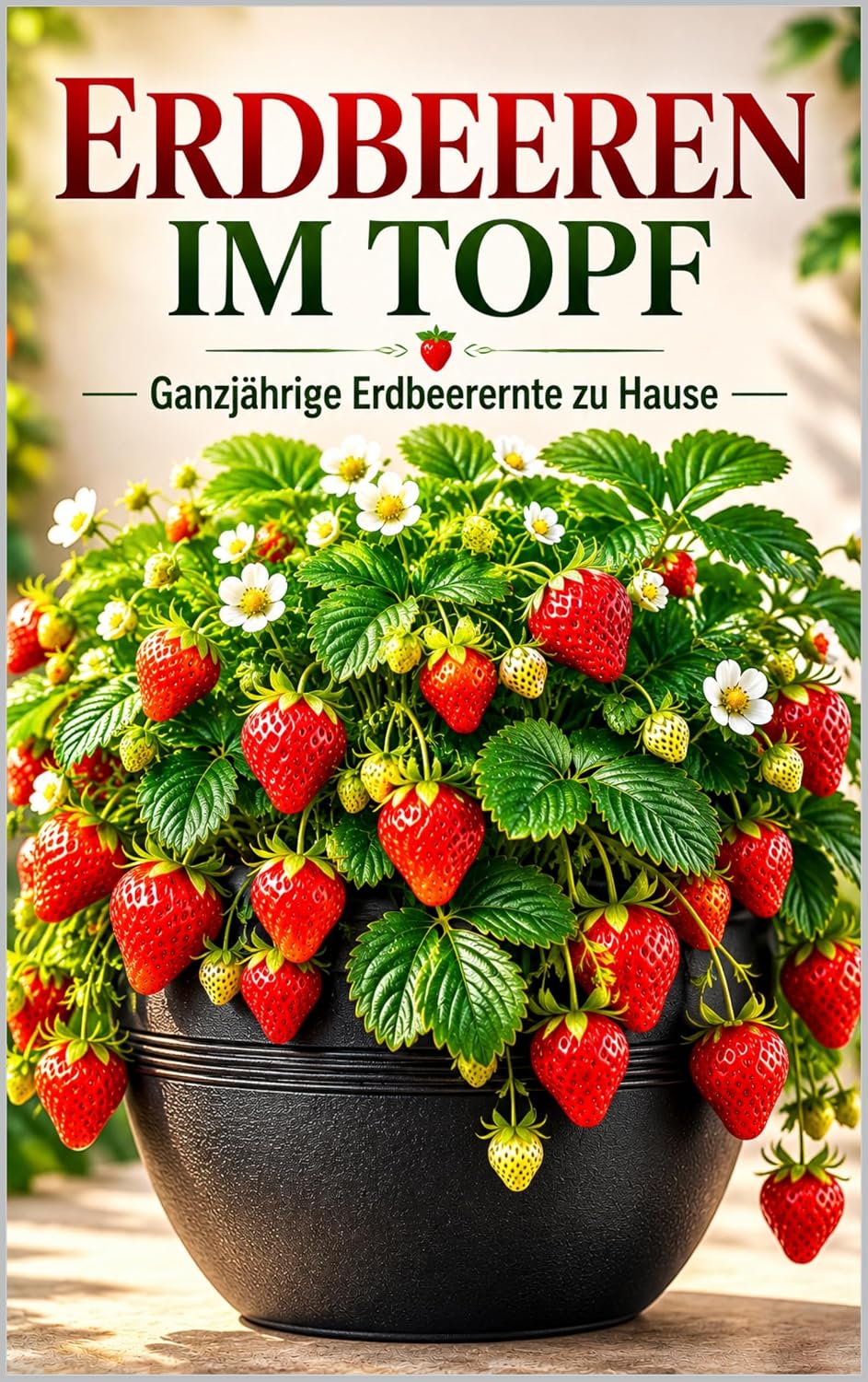 ler totalmente Erdbeeren im Topf: Ganzjährige Erdbeerernte zu Hause (German Edition)