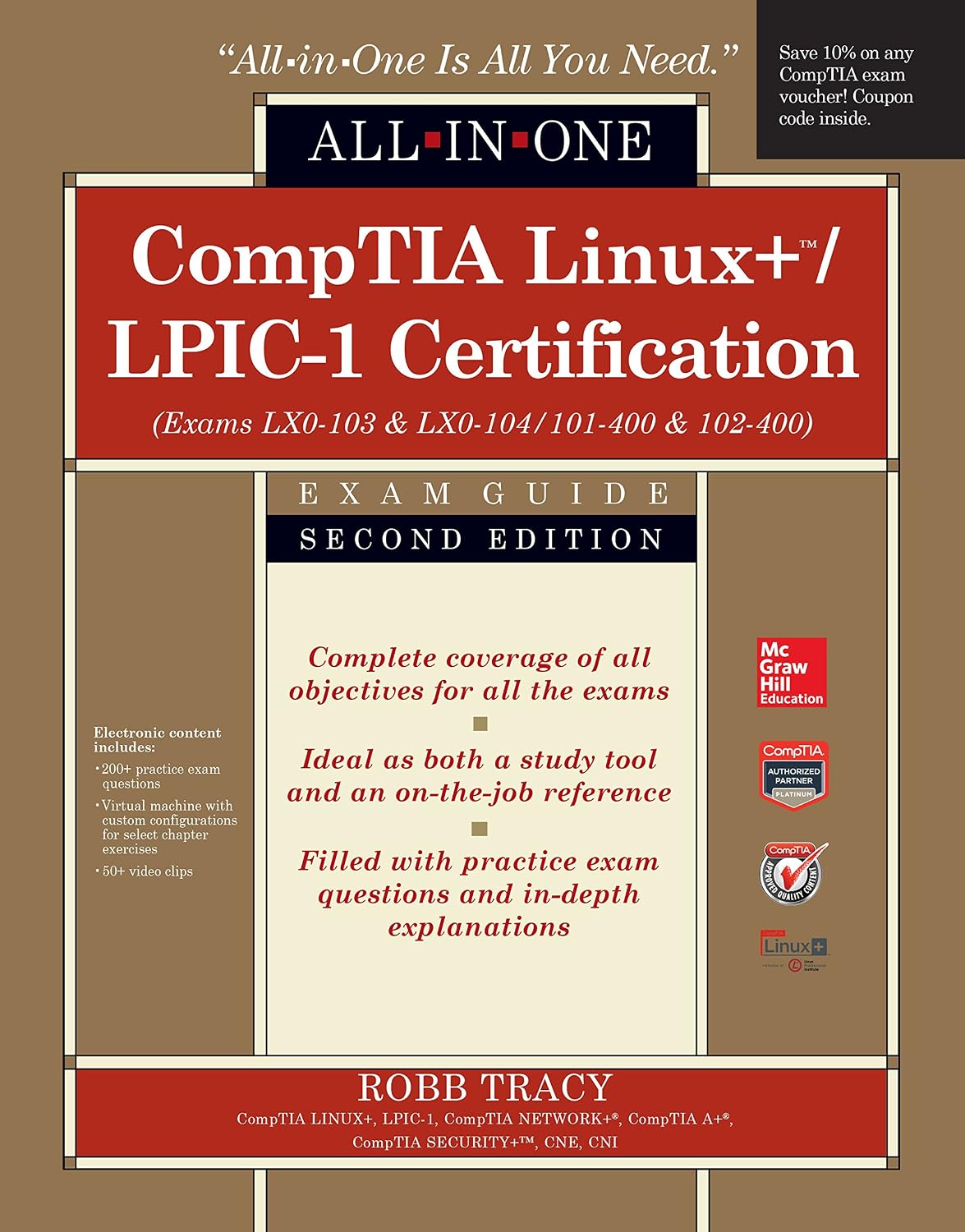 CompTIA Linux+/LPIC-1 Certification All-in-One Exam Guide, Second Edition (Exams LX0-103 & LX0-104/101-400 & 102-400) (English Edition) baixar o livro de graça