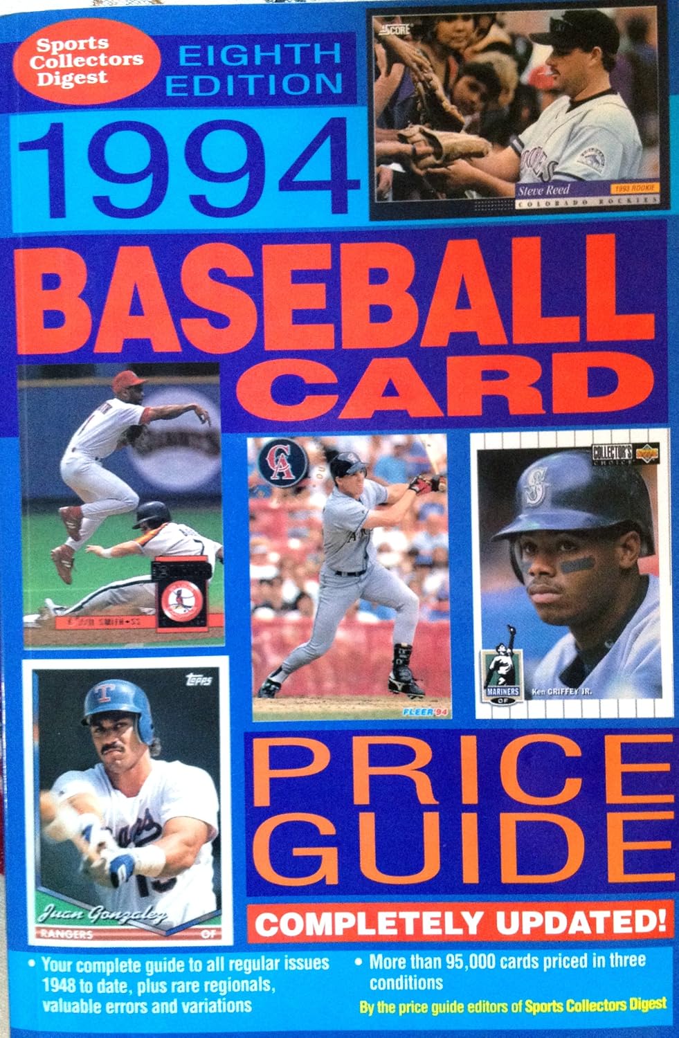 Baseball Card Price Guide 1994