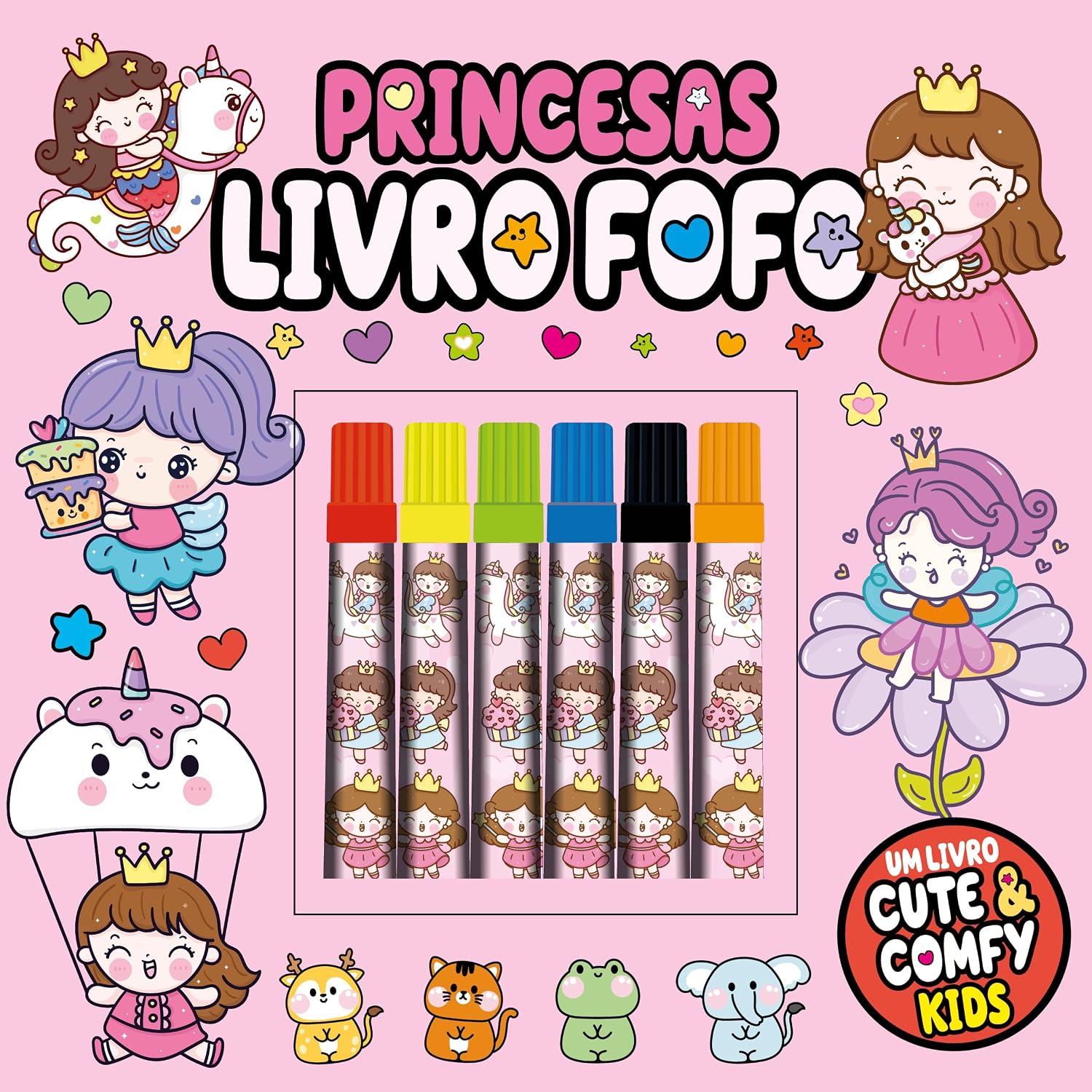 Princesas - Cute & Comfy Kids - Livro Fofo baixar o livro de graça