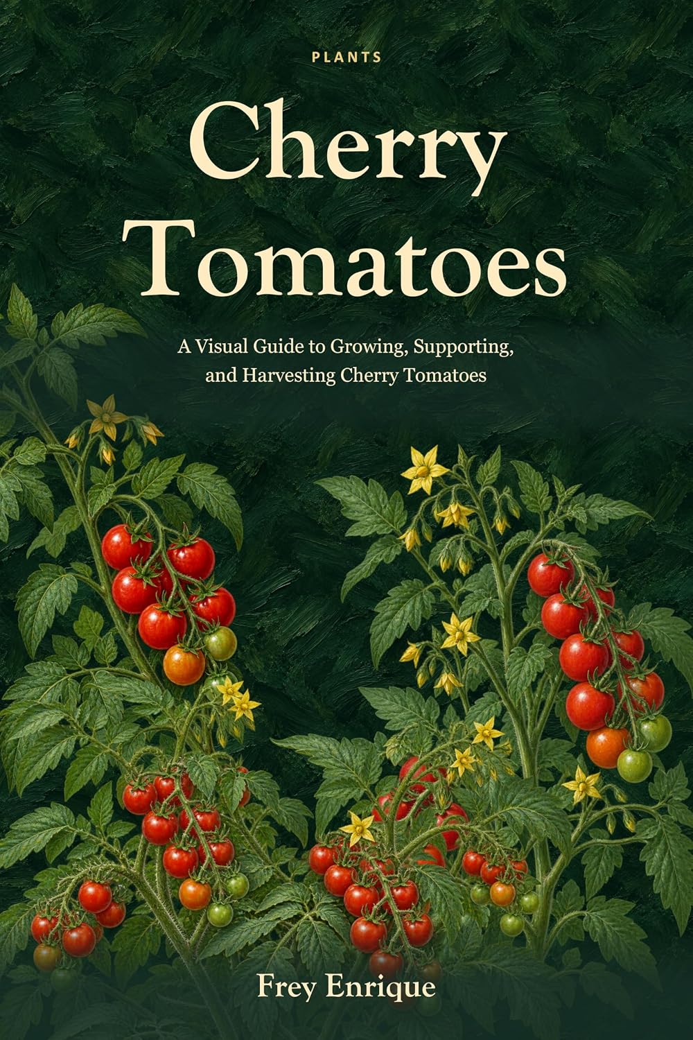ler totalmente Cherry Tomatoes: A Visual Guide to Growing, Supporting, and Harvesting Cherry Tomatoes (PLANTS Book 5) (English Edition)