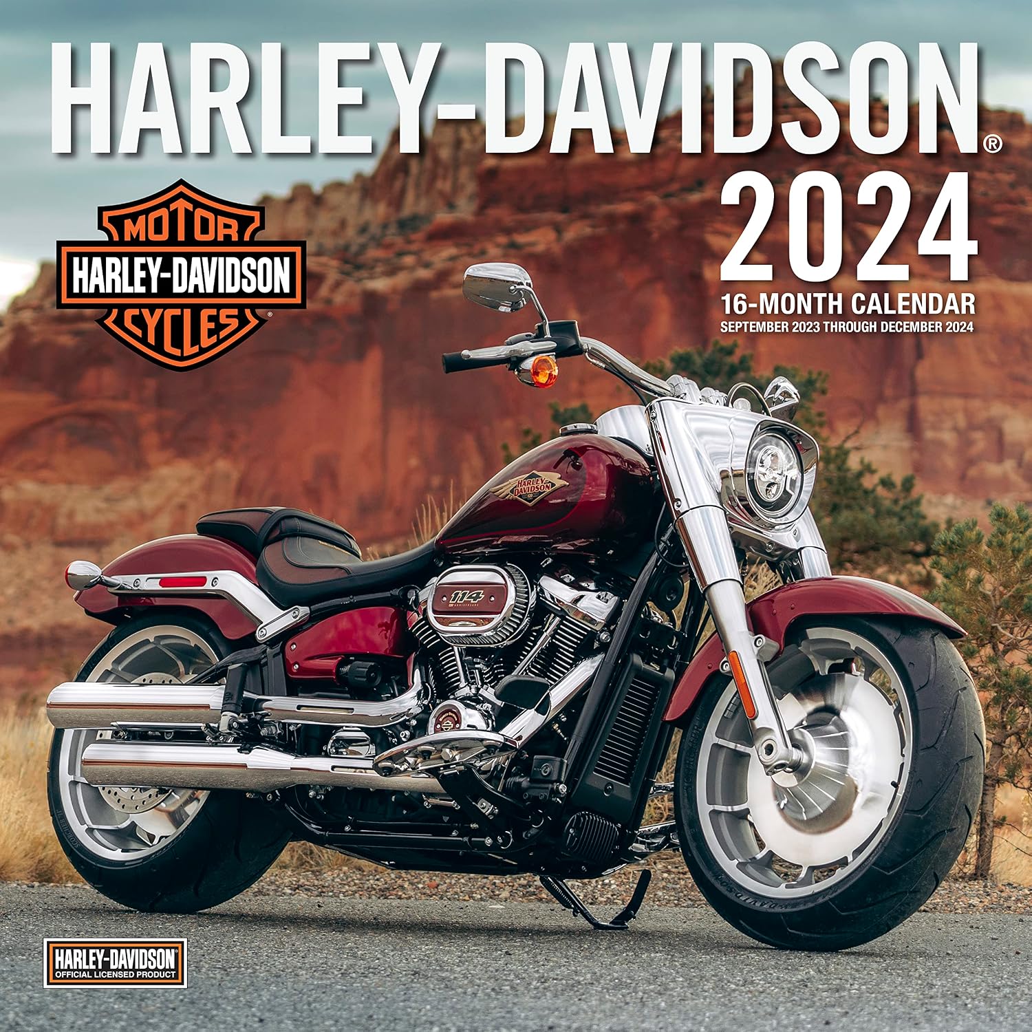 capítulo por capítulo baixar Harley-Davidson 2024: 16-Month 12x12 Wall Calendar - September 2023 through December 2024