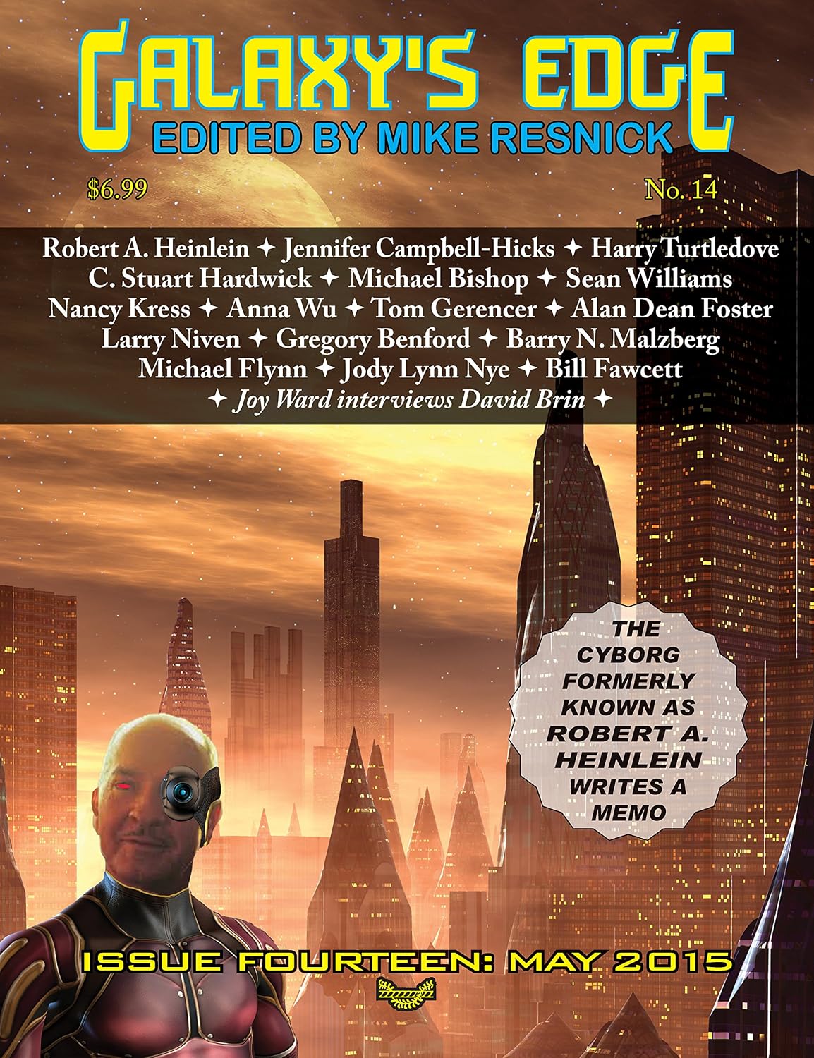 Galaxy’s Edge Magazine: Issue 14, May 2015 - Heinlein Special (Galaxy's Edge) (English Edition) baixar o livro de graça