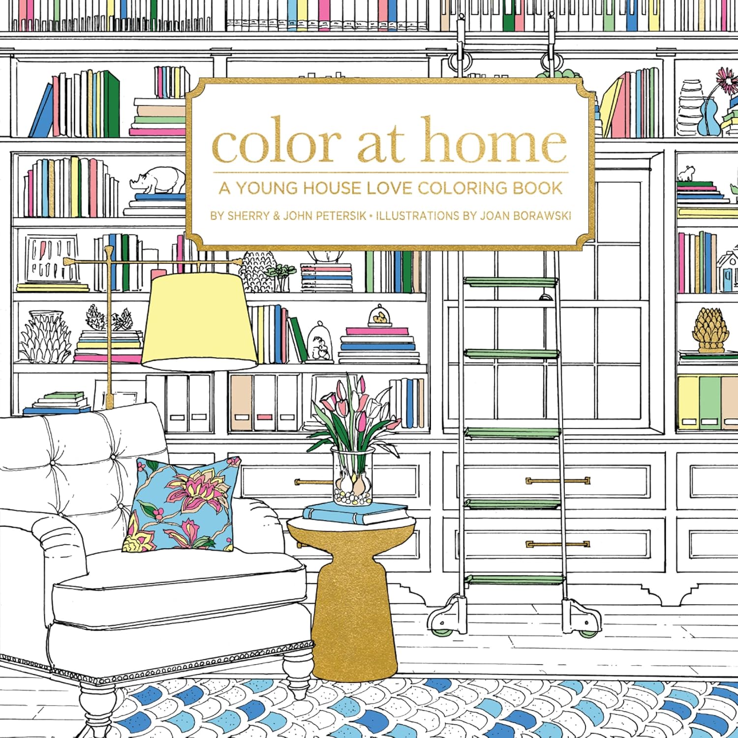 Color at Home: A Young House Love Coloring Book baixar o livro de graça