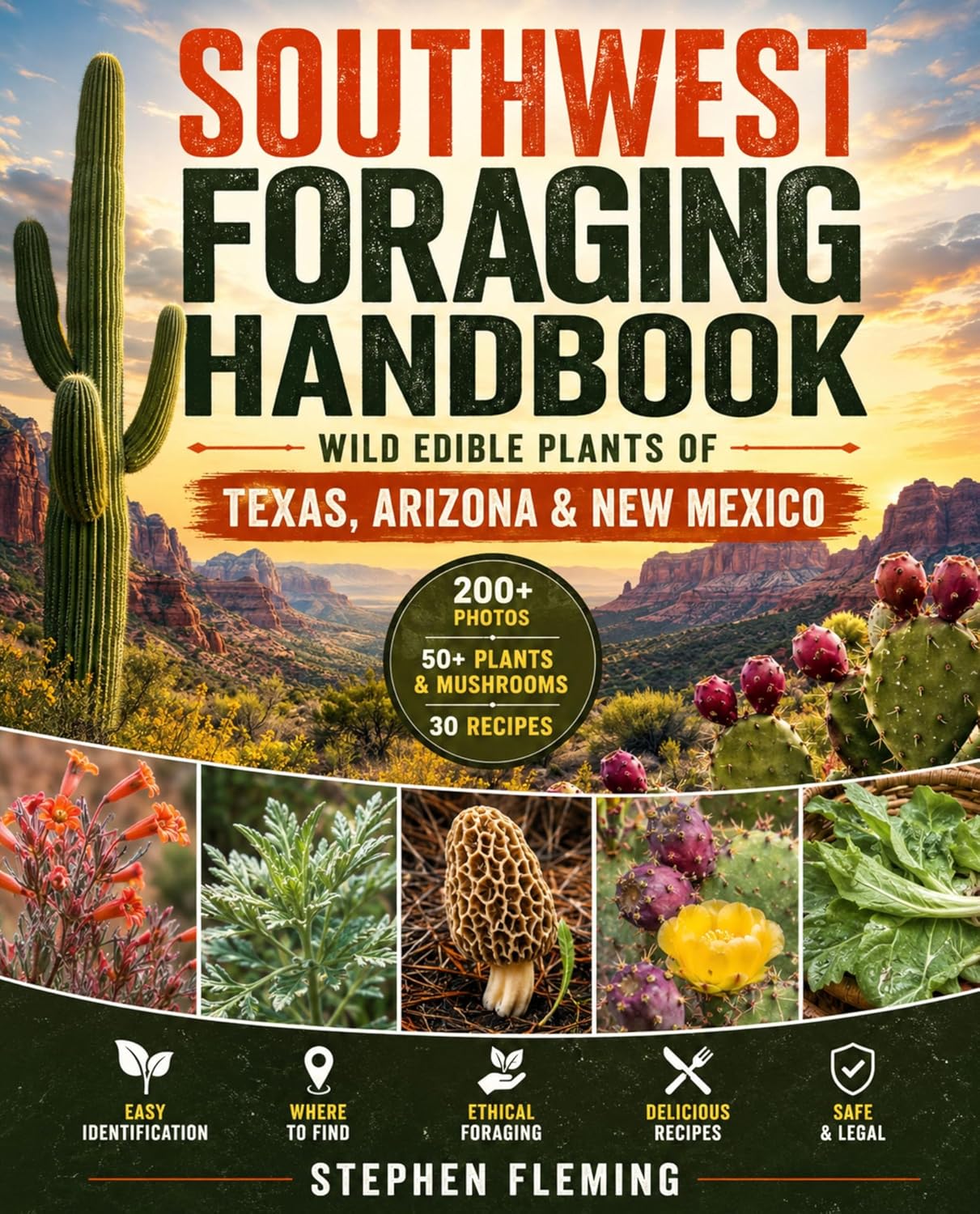 Southwest Foraging Handbook: Wild Edible Plants of Texas, Arizona & New Mexico (DIY MUSHROOM) (English Edition) baixar livro de graça