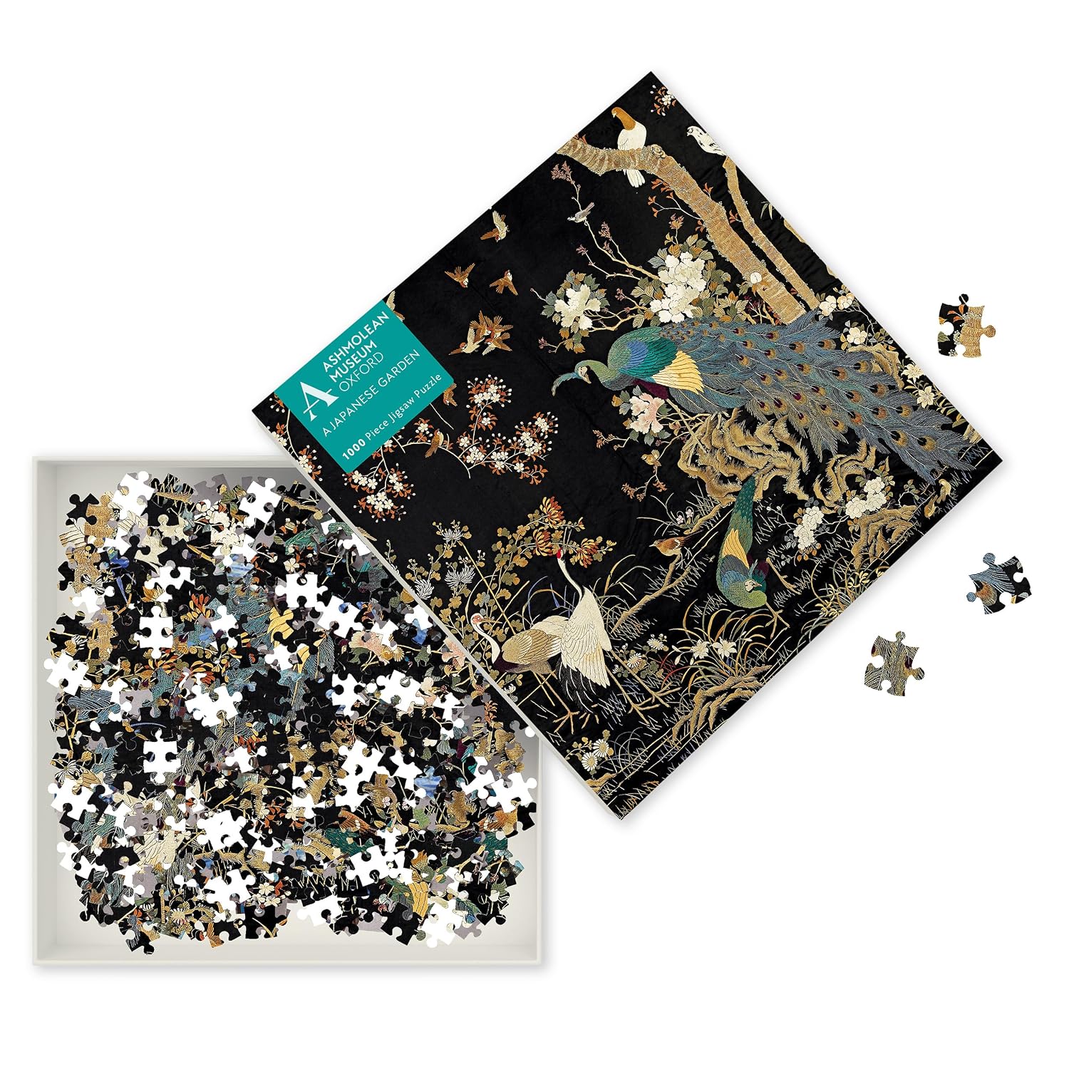 Adult Jigsaw Puzzle Ashmolean Museum: Embroidered Hanging with Peacock: 1000-Piece Jigsaw Puzzles baixar o livro de graça