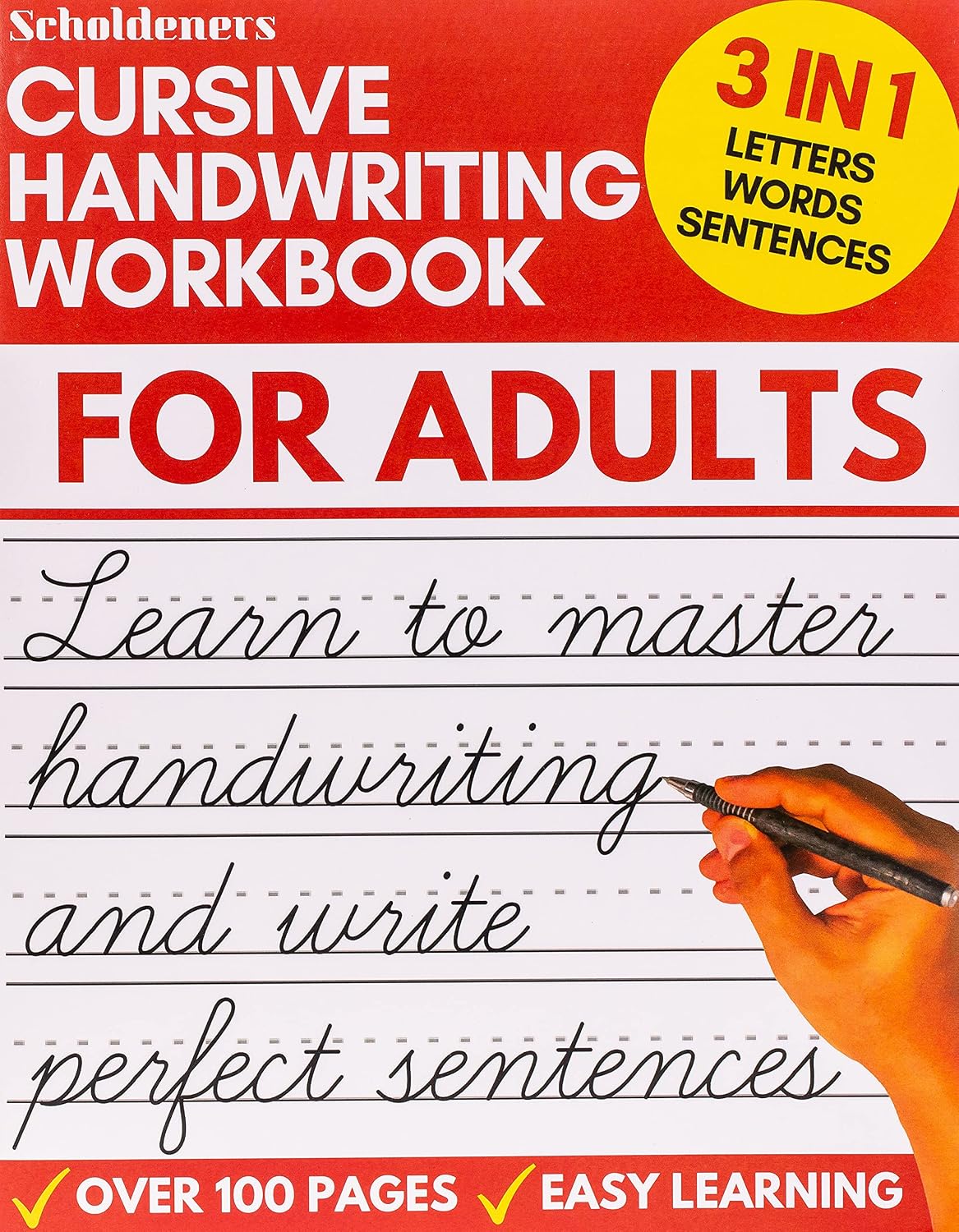 ler totalmente Cursive Handwriting Workbook for Adults: Learn Cursive Writing for Adults (Adult Cursive Handwriting Workbook)
