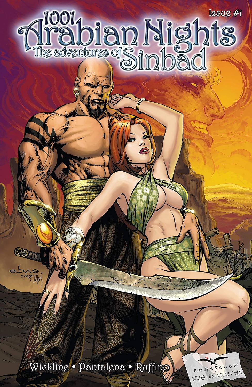 capítulo por capítulo baixar 1001 Arabian Nights: The Adventures of Sinbad #1 (English Edition)