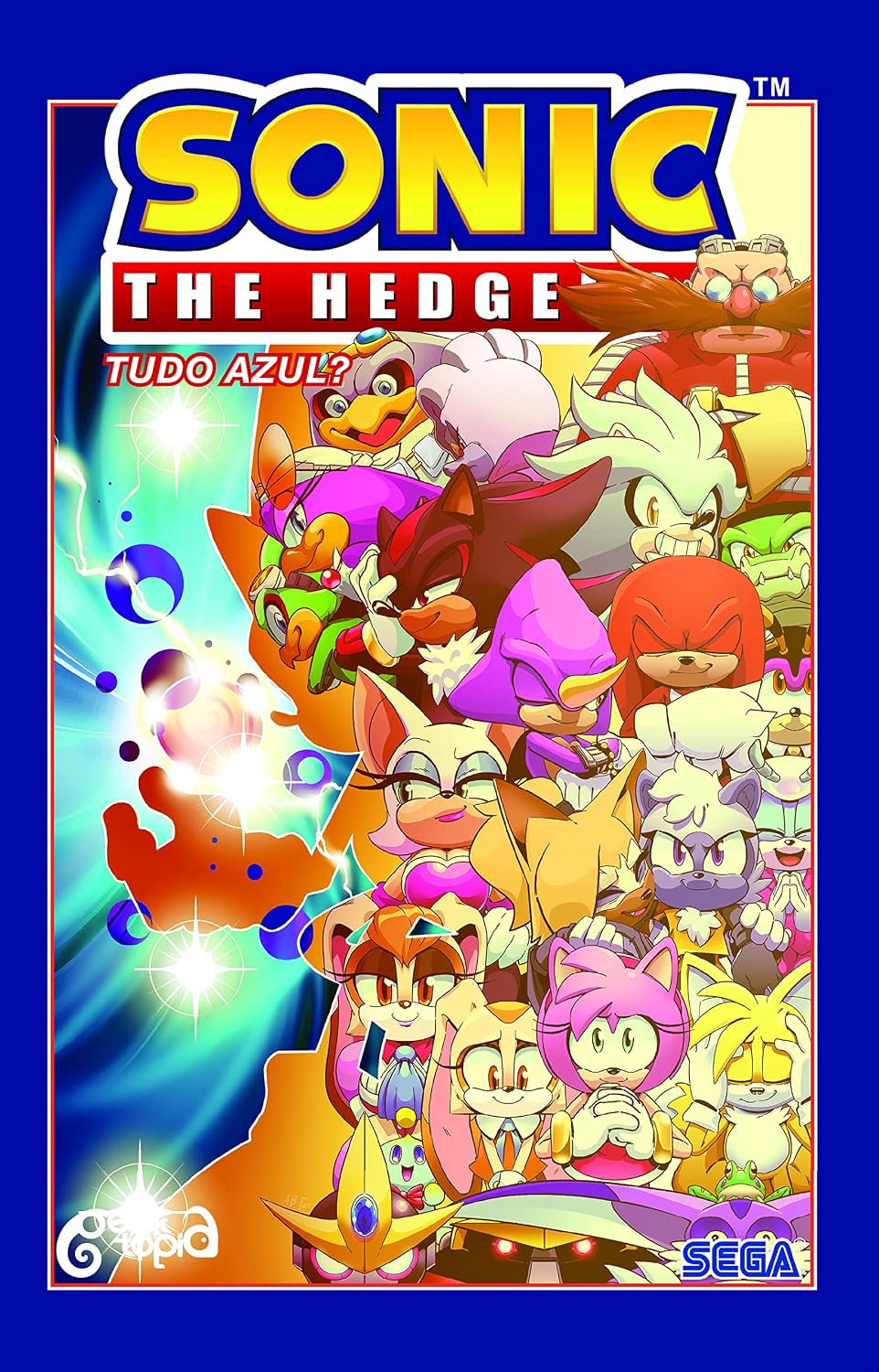Sonic The Hedgehog – Volume 8: Tudo azul?: ( ACOMPANHA PÔSTER E MARCADOR) baixar o livro de graça