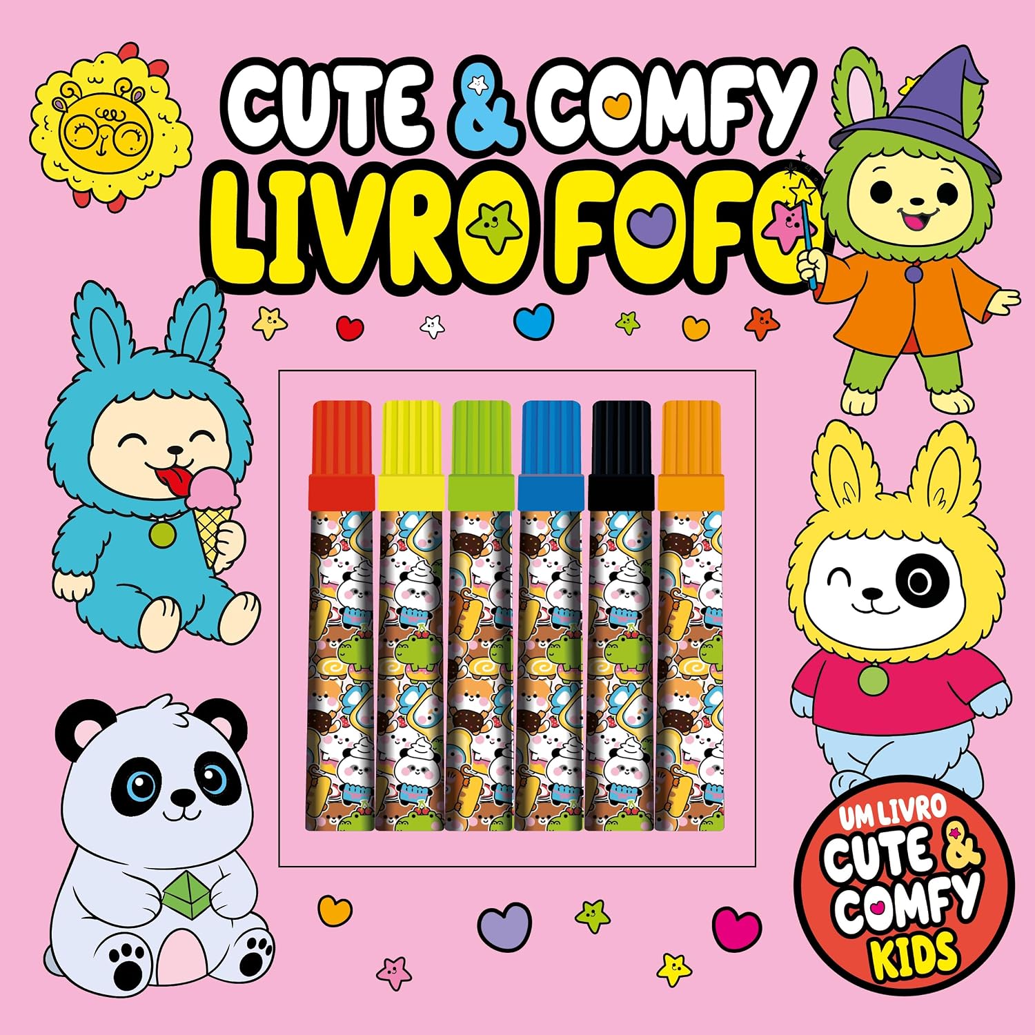 ler totalmente Cute & Comfy Kids - Livro Fofo