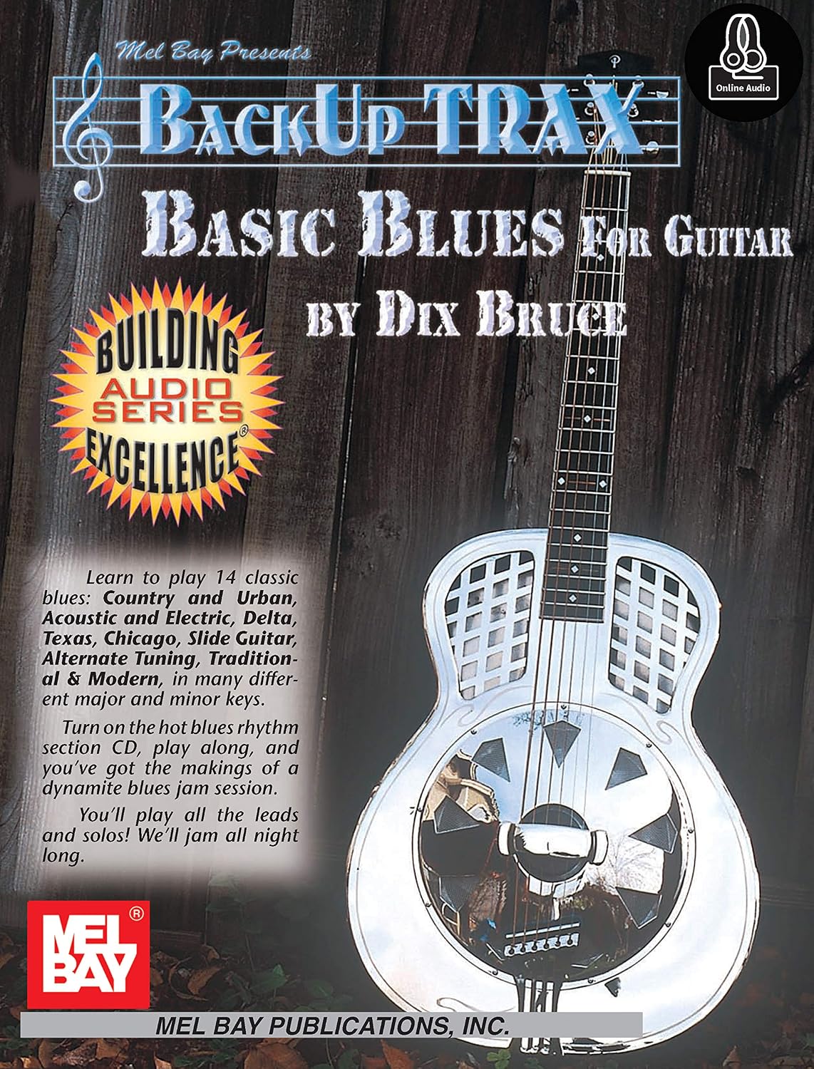 BackUp Trax: Basic Blues for Guitar (English Edition)