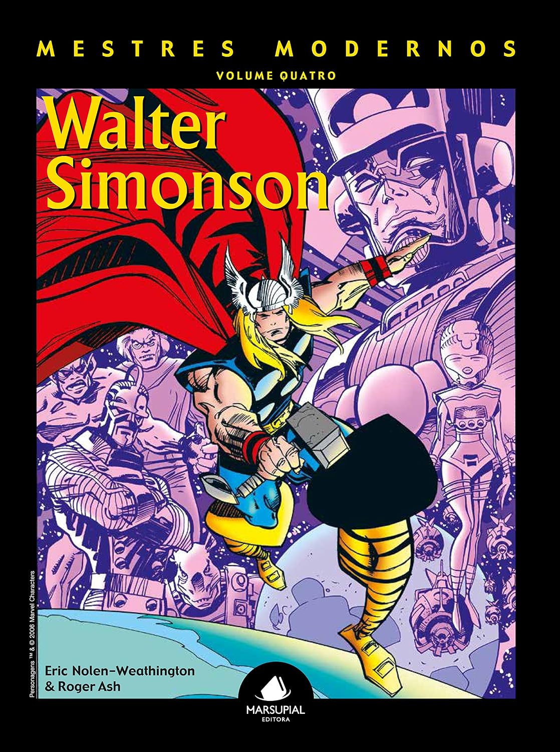 capítulo por capítulo baixar Mestres Modernos. Walter Simonson - Volume 4