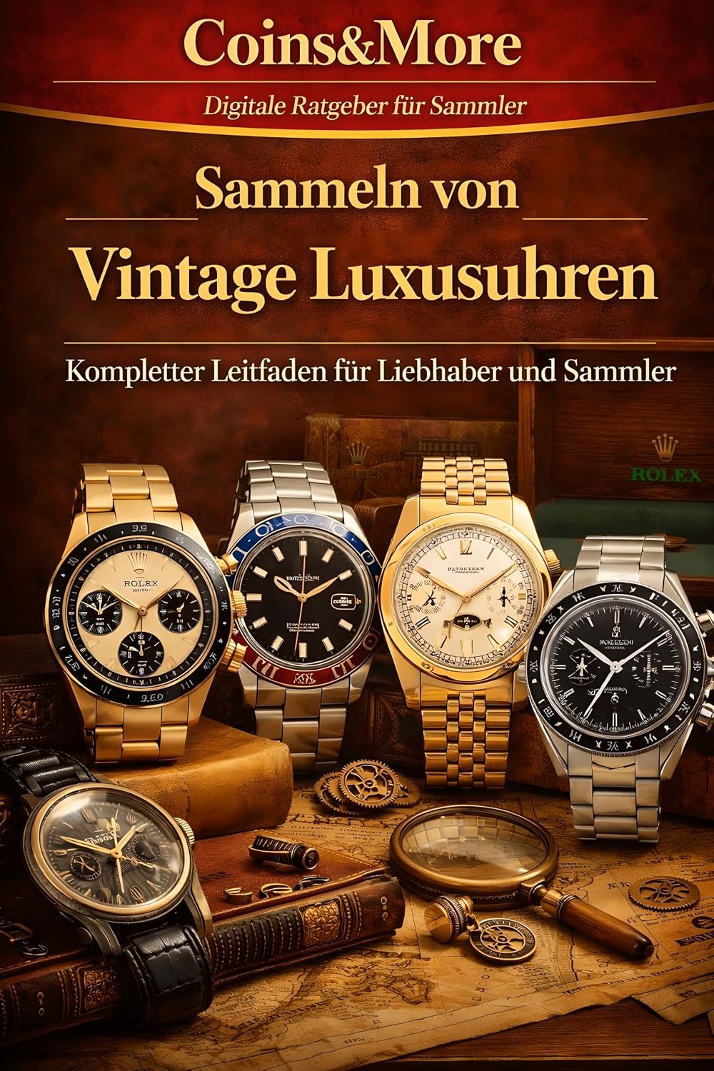 capítulo por capítulo baixar Sammeln von Vintage Luxusuhren: Der vollständige Leitfaden für Liebhaber und Sammler (German Edition)