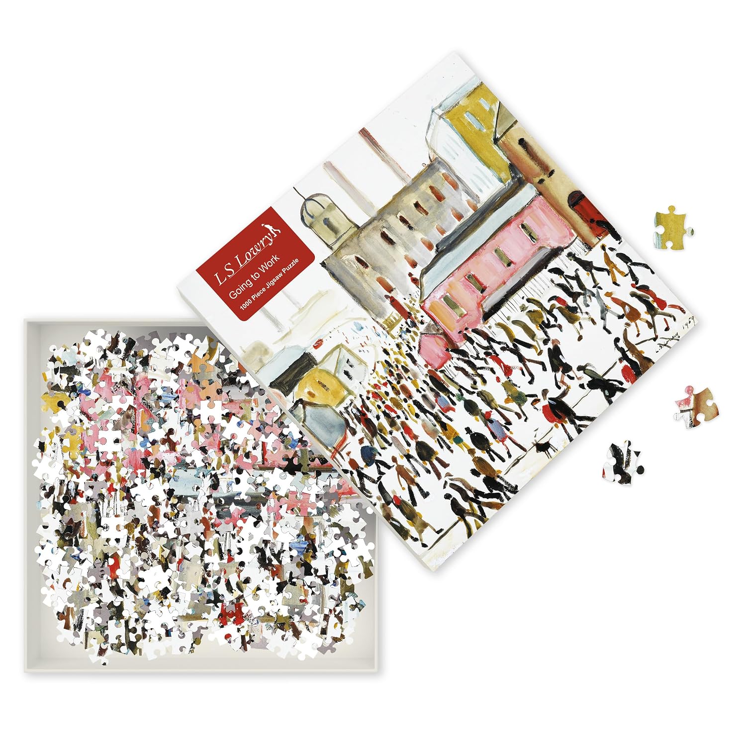 capítulo por capítulo baixar L.S. Lowry: Going to Work Jigsaw: 1000-Pieces. Ethical, Sustainable, Earth-Friendly