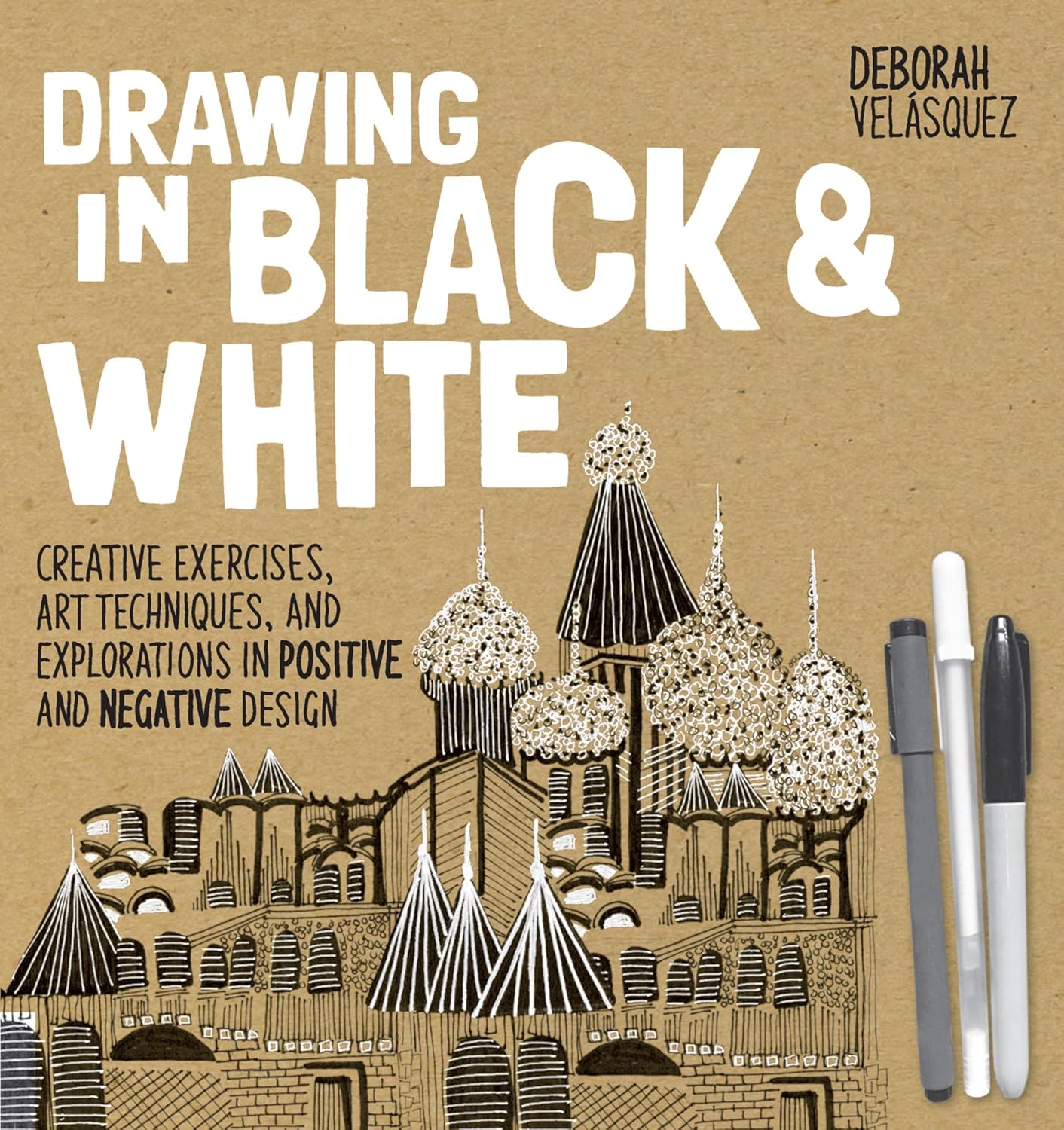ler totalmente Drawing in Black & White: Creative Exercises, Art Techniques, and Explorations in Positive and Negative Design (English Edition)