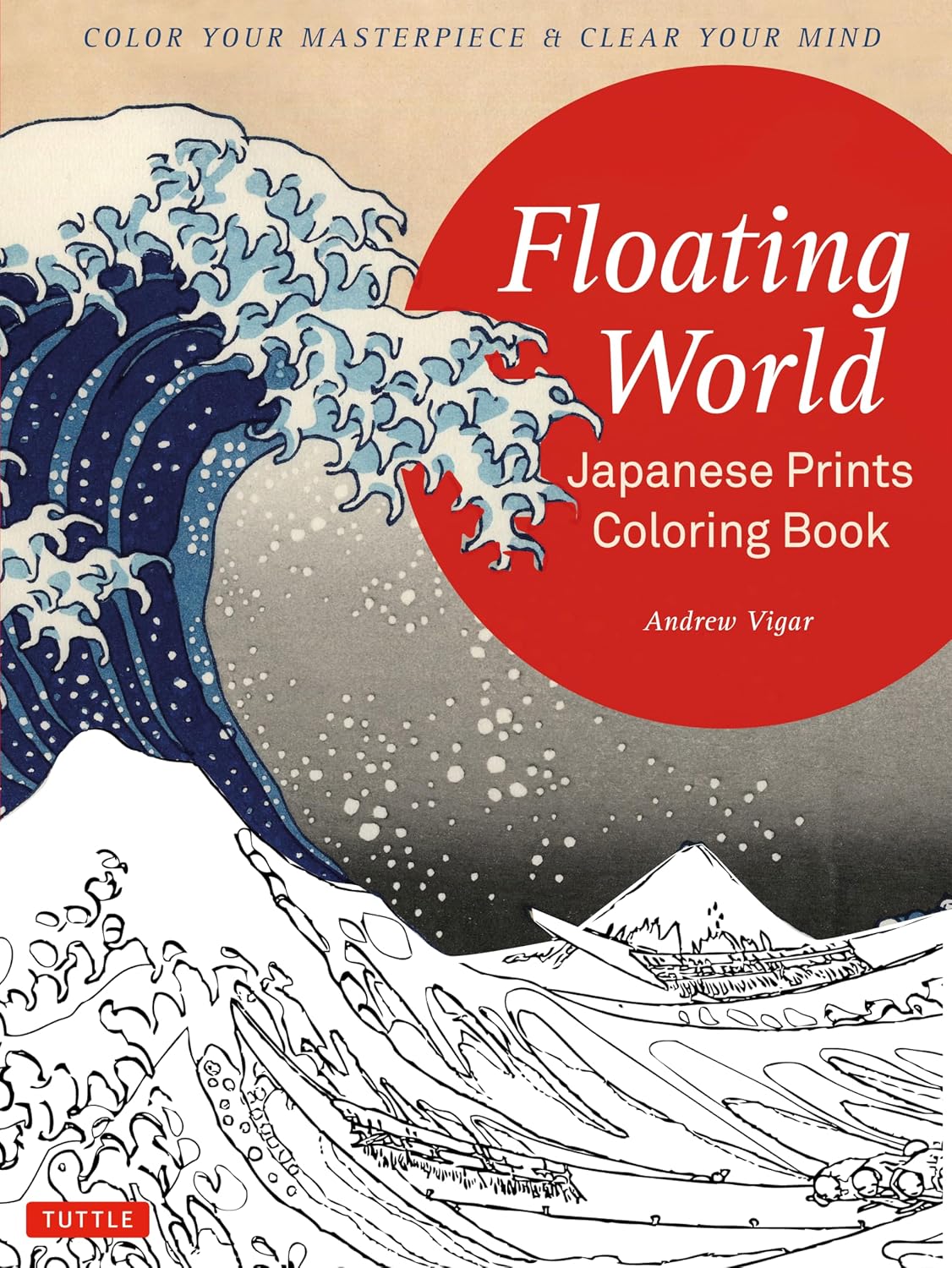 ler totalmente Floating World Japanese Prints Coloring Book: Color Your Masterpiece & Clear Your Mind (Adult Coloring Book)