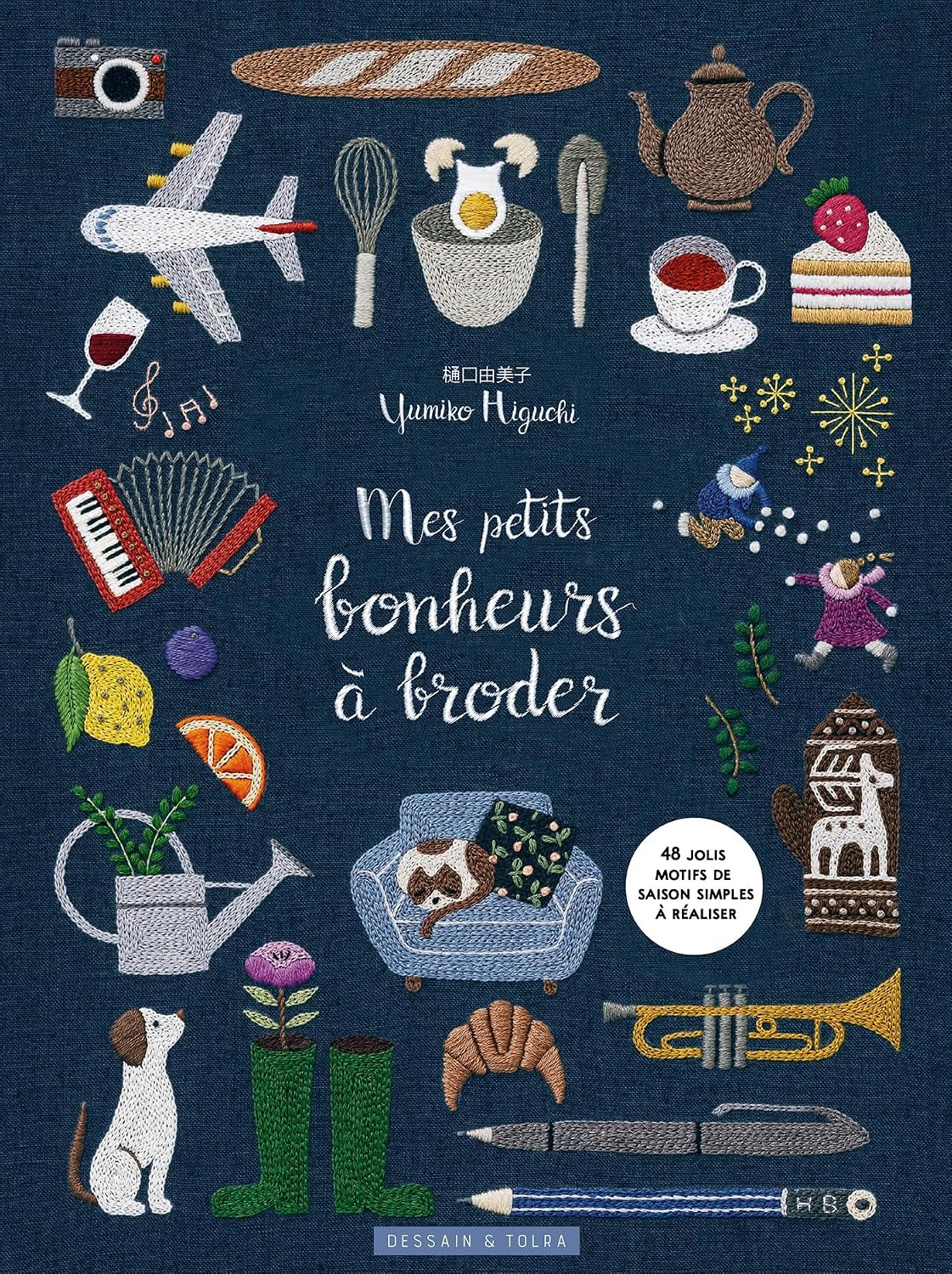 ler totalmente Mes petits bonheurs à broder (French Edition)
