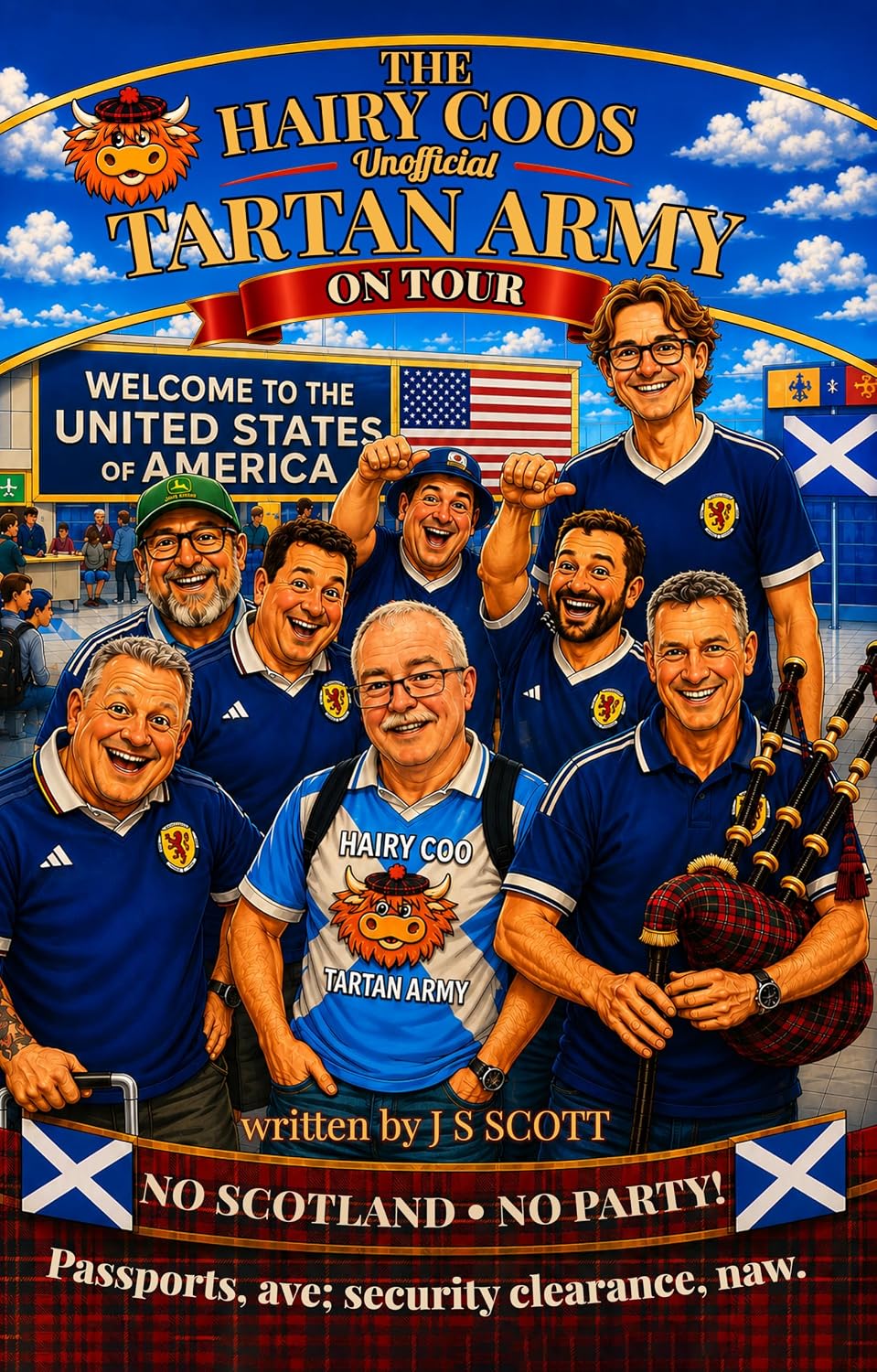 ler totalmente The Hairy Coos – Unofficial Tartan Army on Tour (English Edition)