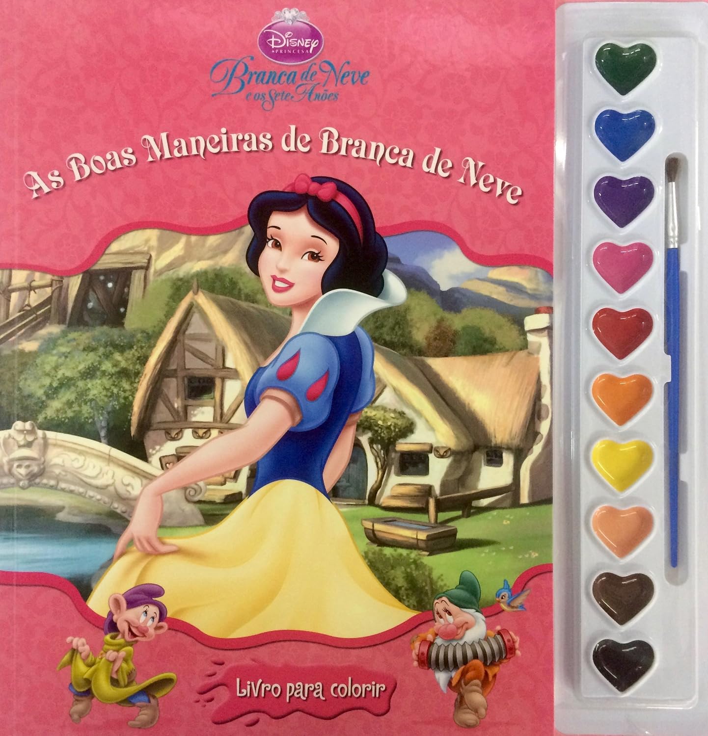 As Boas Maneiras de Branca de Neve - Coleção Disney Aquarela