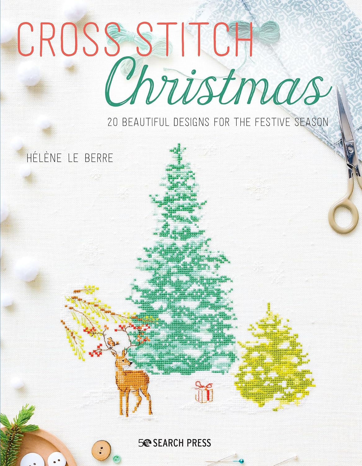 ler totalmente Cross Stitch Christmas: 20 Beautiful Designs for the Festive Season