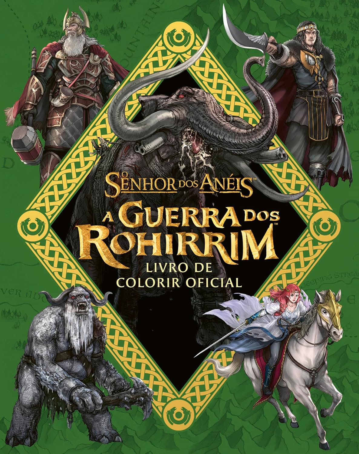 capítulo por capítulo baixar O Senhor dos Anéis: A Guerra dos Rohirrim – Livro de colorir oficial do filme de Kenji Kamiyama e Peter Jackson