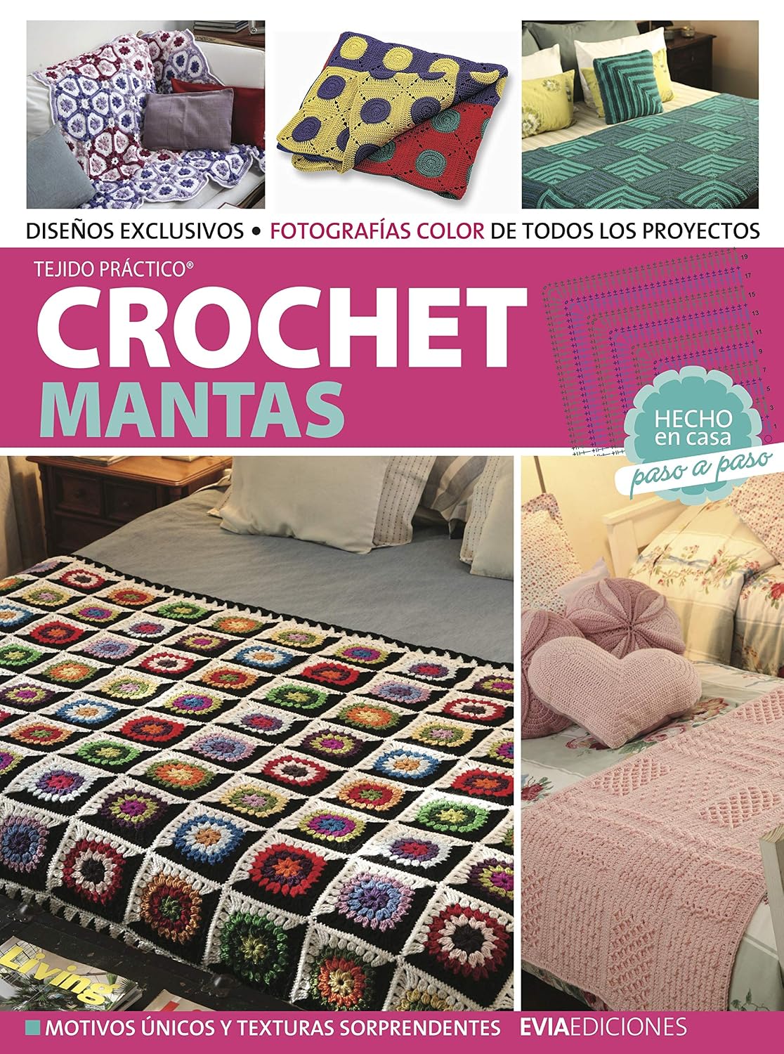 capítulo por capítulo baixar CROCHET MANTAS: motivos únicos y texturas sorprendentes (Tejido de Mantas nº 1) (Spanish Edition)