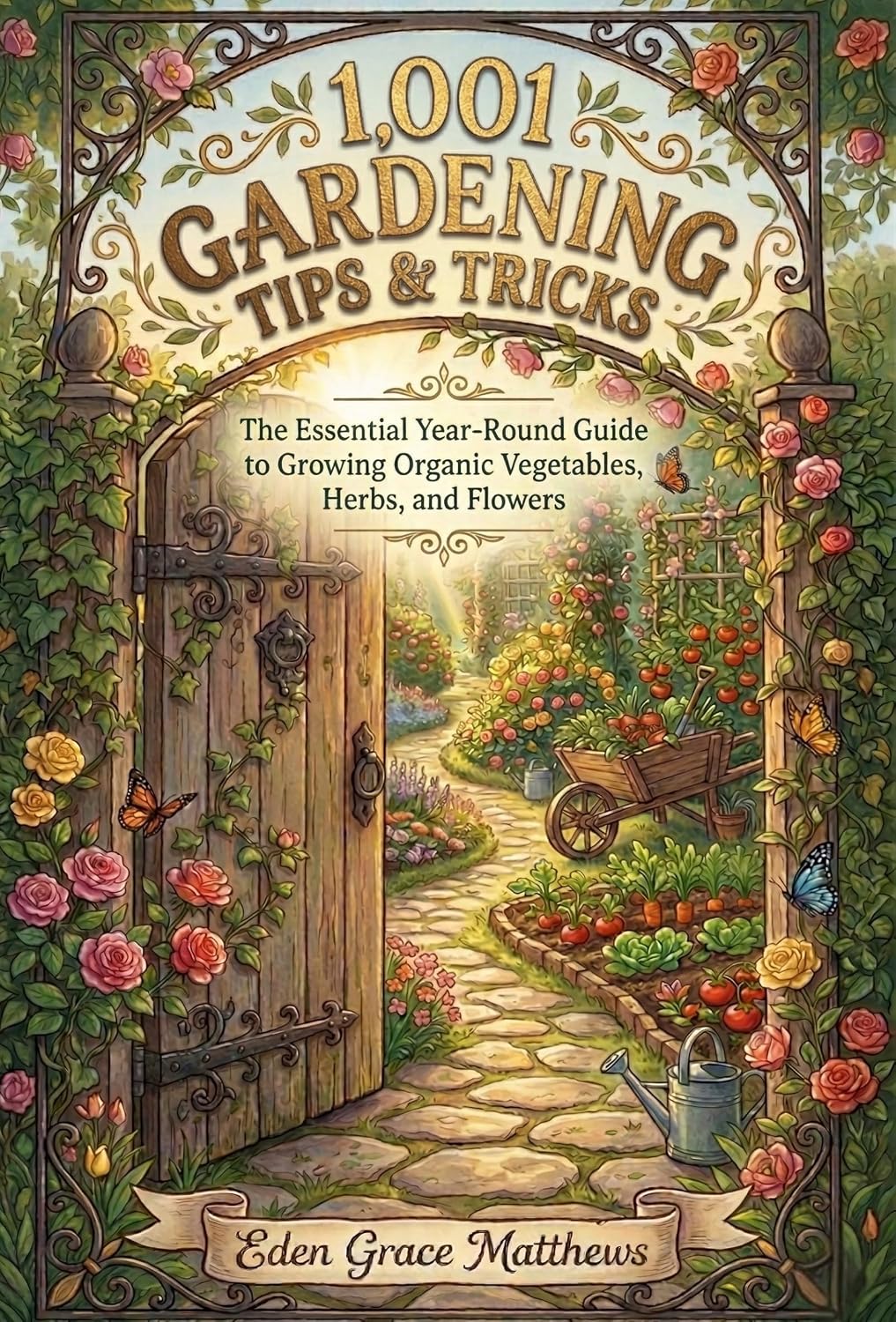 1,001 Gardening Tips & Tricks: The Complete Beginner-to-Expert Fact Guide to Growing Vegetables, Herbs, and Flowers — 375+ Pages of Container Gardening,... Books For Beginners) (English Edition) baixar livro de graça