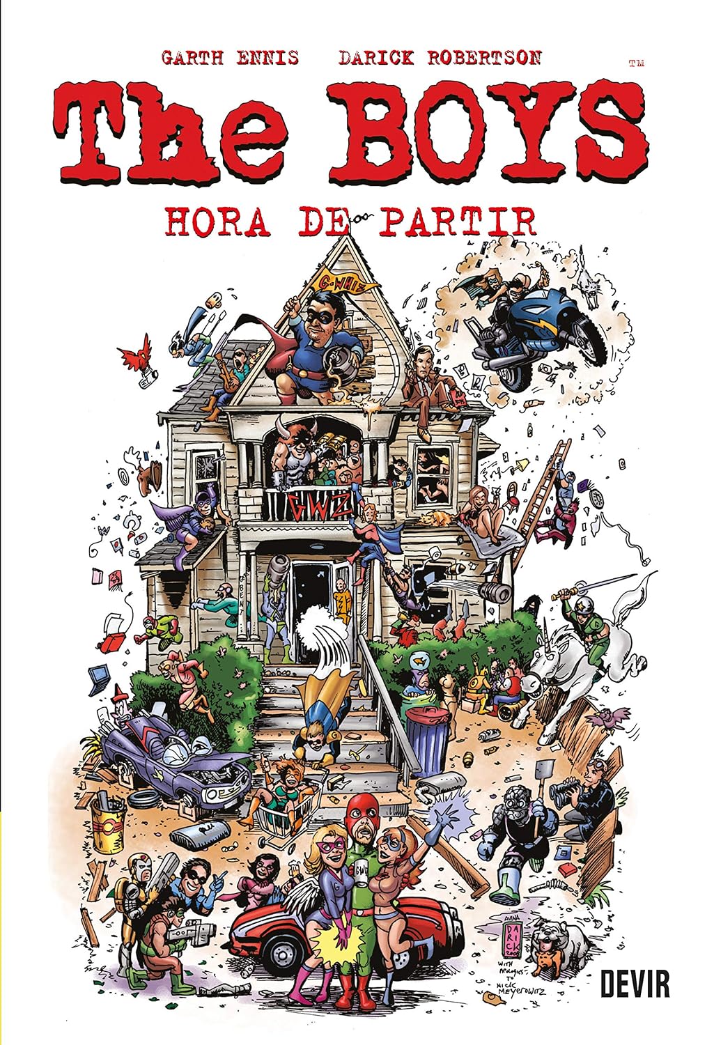 capítulo por capítulo baixar The Boys Vol 4 Hora de partir