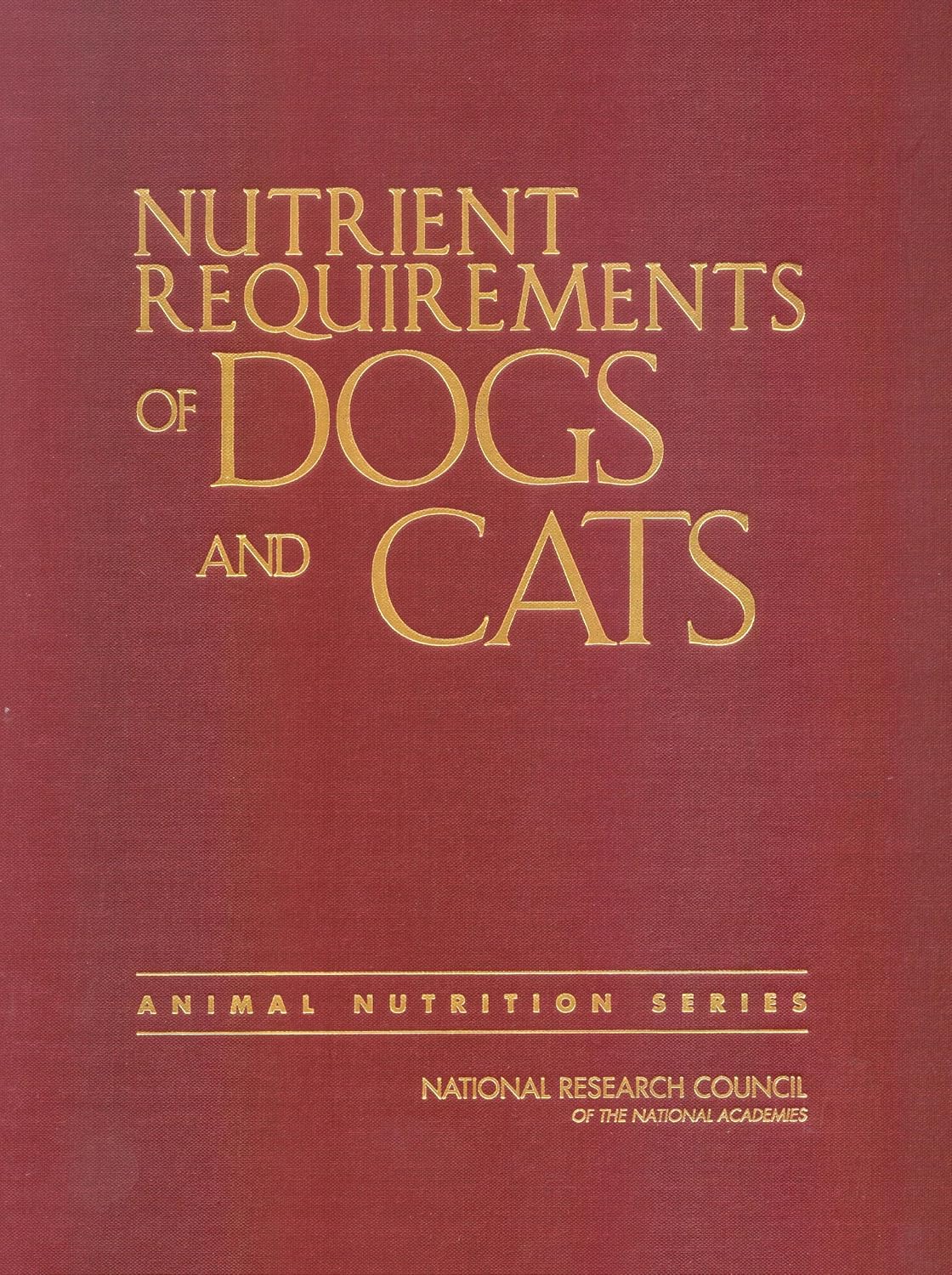 ler totalmente Nutrient Requirements of Dogs and Cats