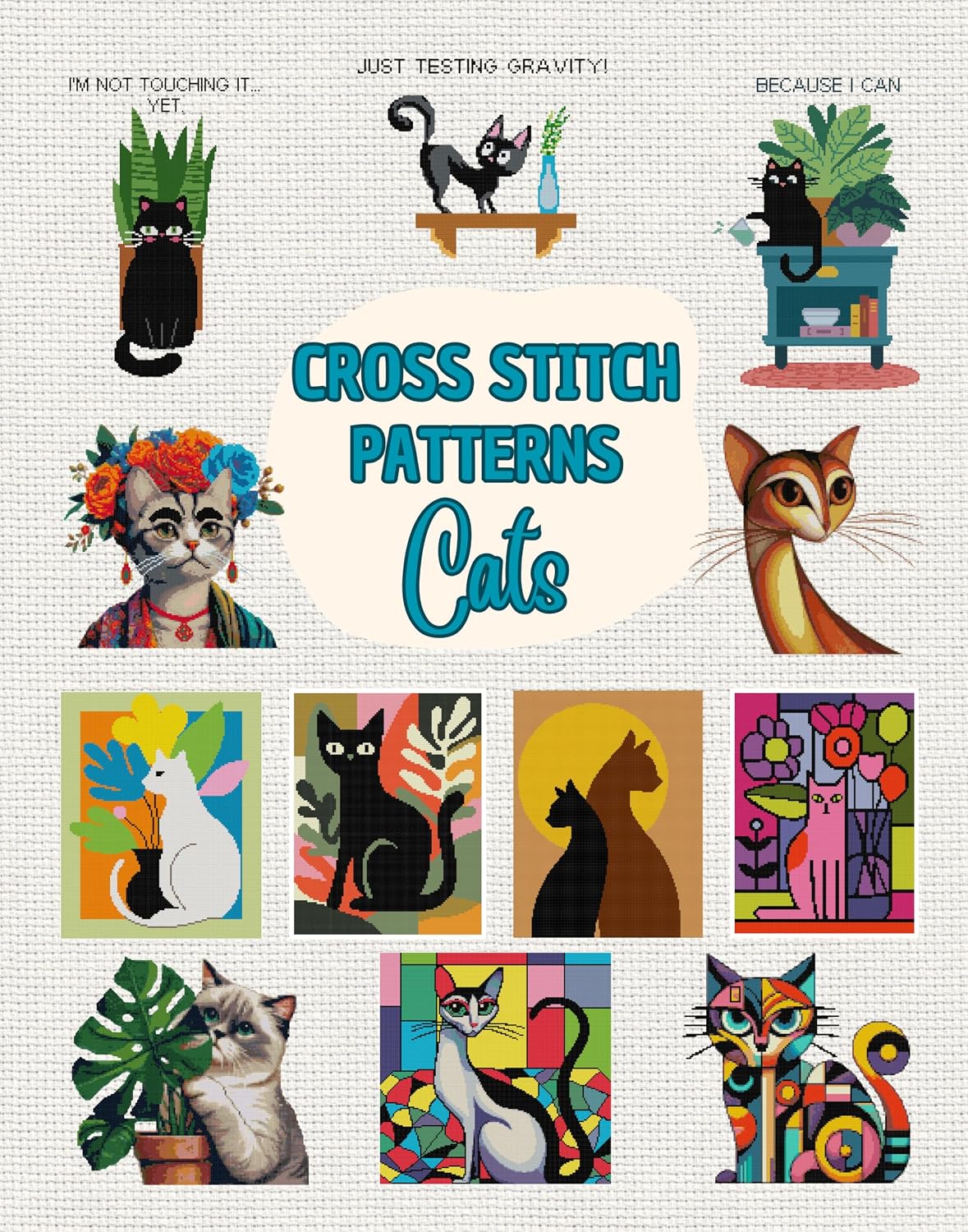 Cross Stitch Patterns: Cats: 12 Adorable and Modern Cat Cross Stitch Designs for All Skill Levels | Includes DMC Color Guide and Digital Patterns (Cross Stitch Patterns - English Edition) baixar livro de graça