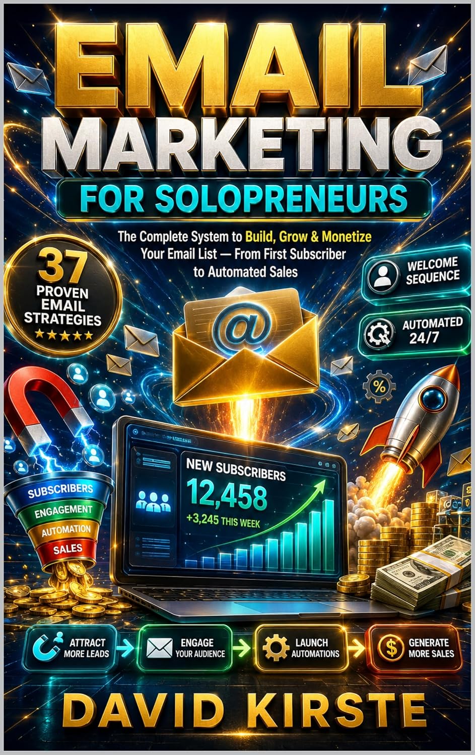 Email Marketing For Solopreneurs: The Complete System to Build, Grow & Monetize Your Email List — From First Subscriber to Automated Sales (English Edition) baixar livro de graça