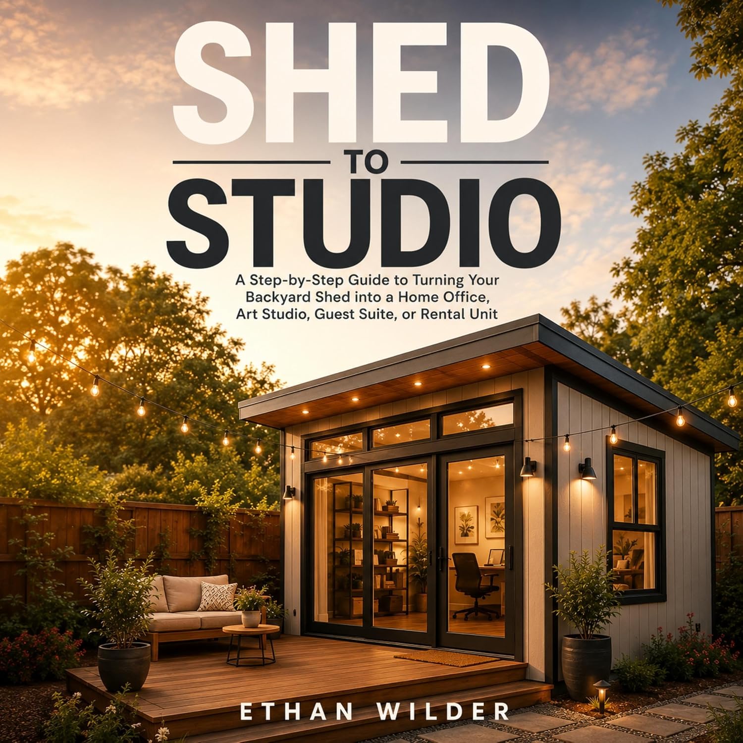 ler totalmente Shed to Studio: A Step-by-Step Guide to Turning Your Backyard Shed Into a Home Office, Art Studio, Guest Suite, or Rental Unit